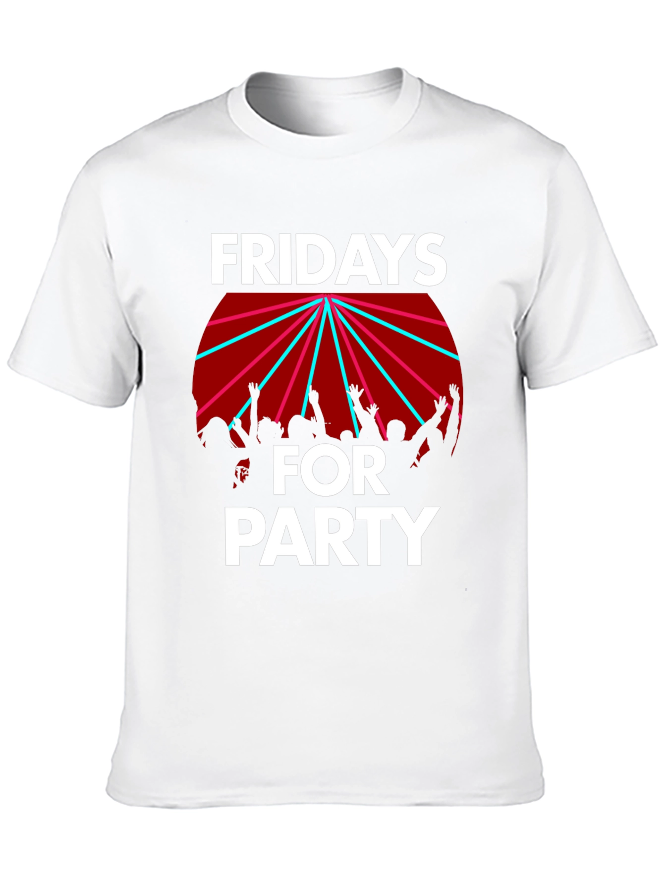 Fridays for Party Graphic Tee - Black