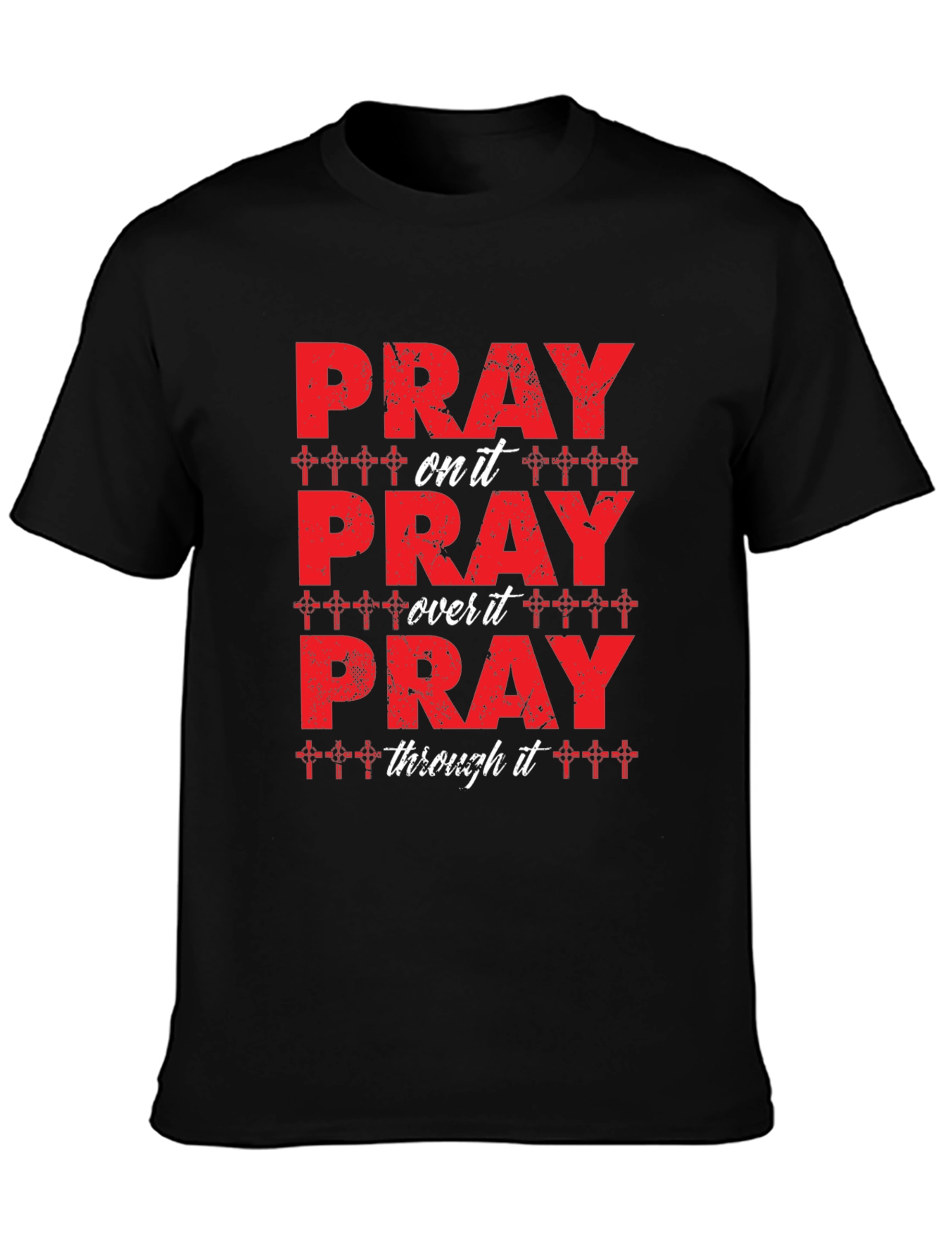 Pray On It T-Shirt Christian Tee
