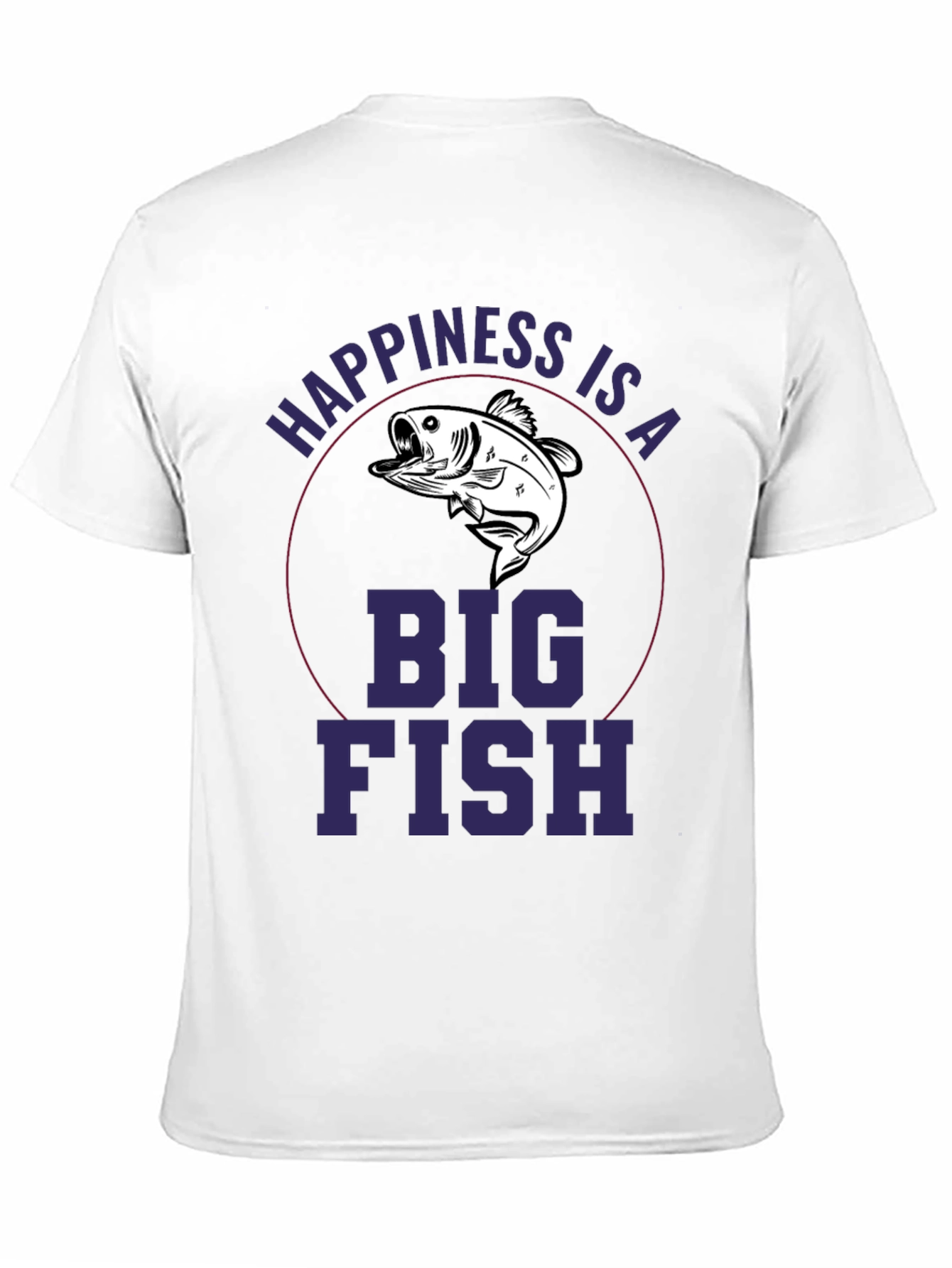 Happiness is a Big Fish Graphic Tee