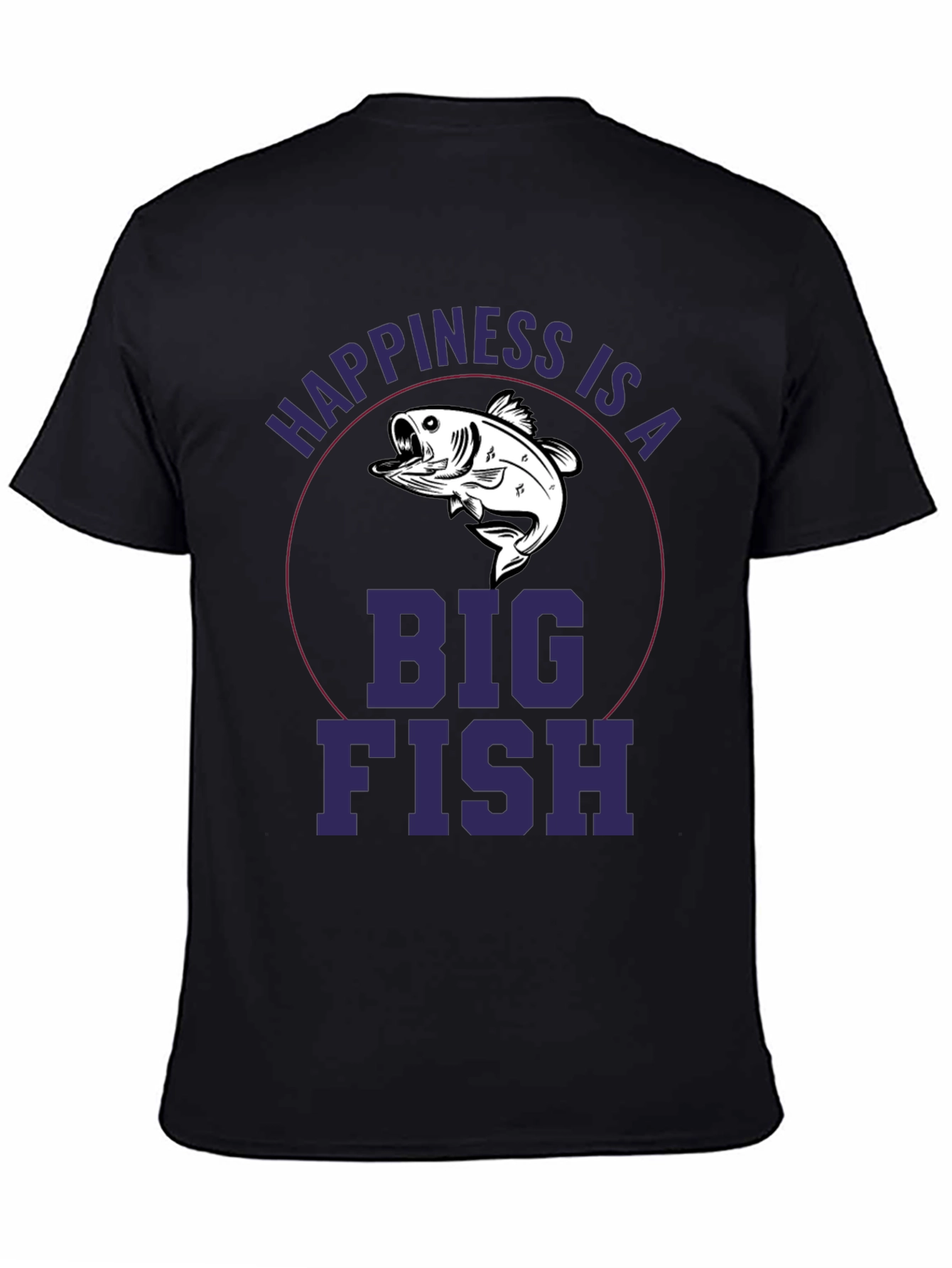 Happiness is a Big Fish Graphic Tee