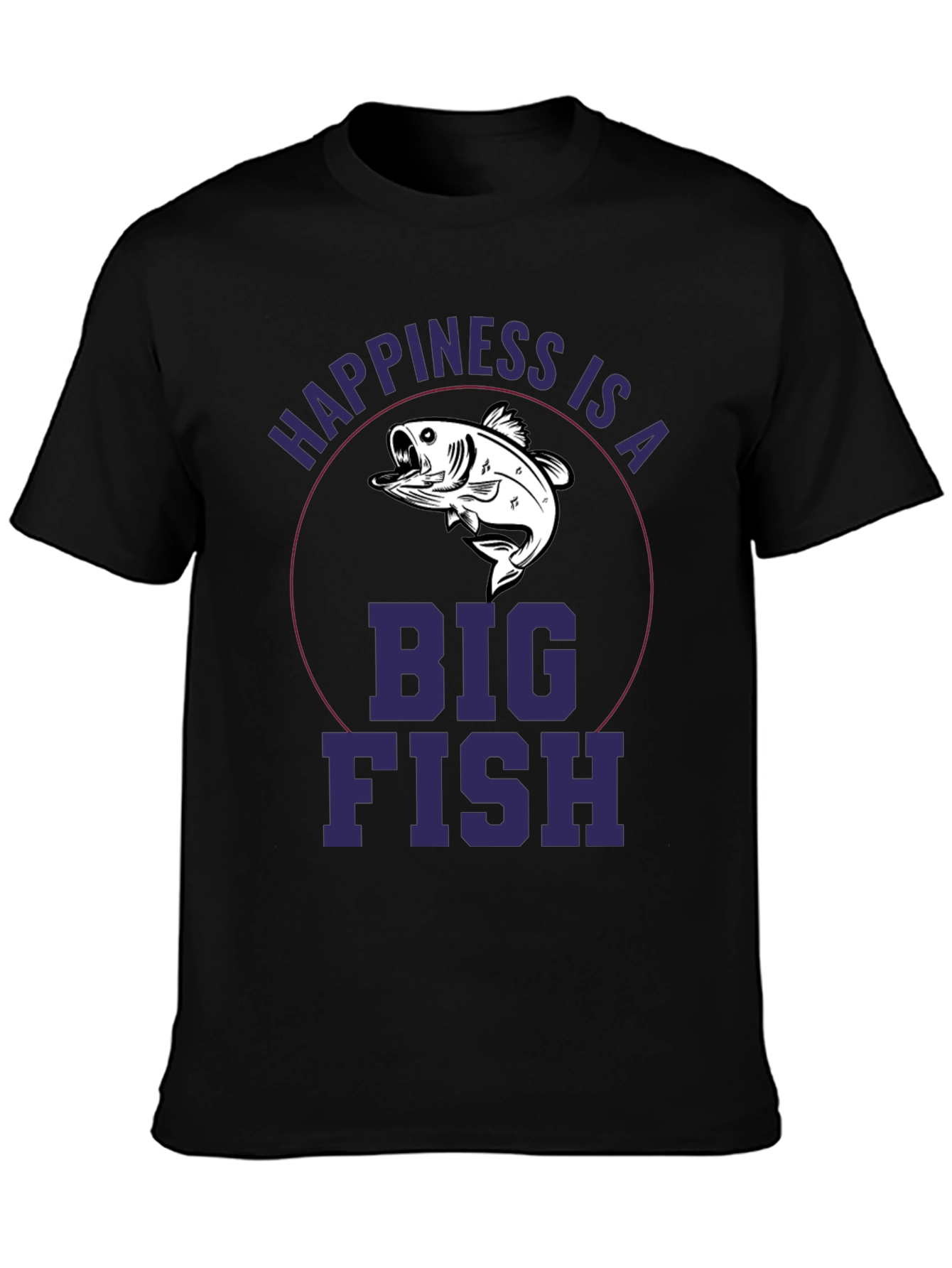 Happiness is a Big Fish Graphic Tee