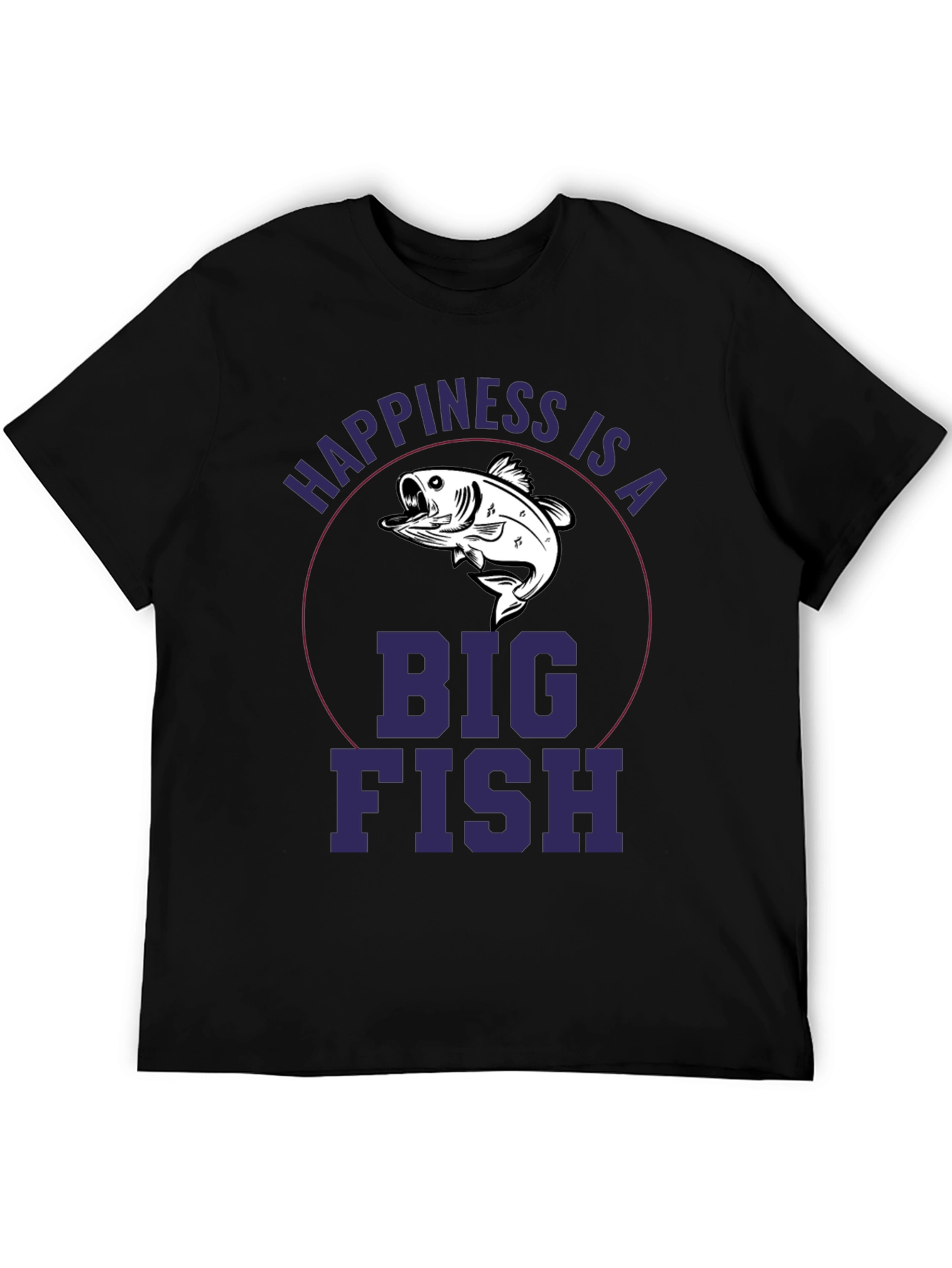 Happiness is a Big Fish Graphic Tee