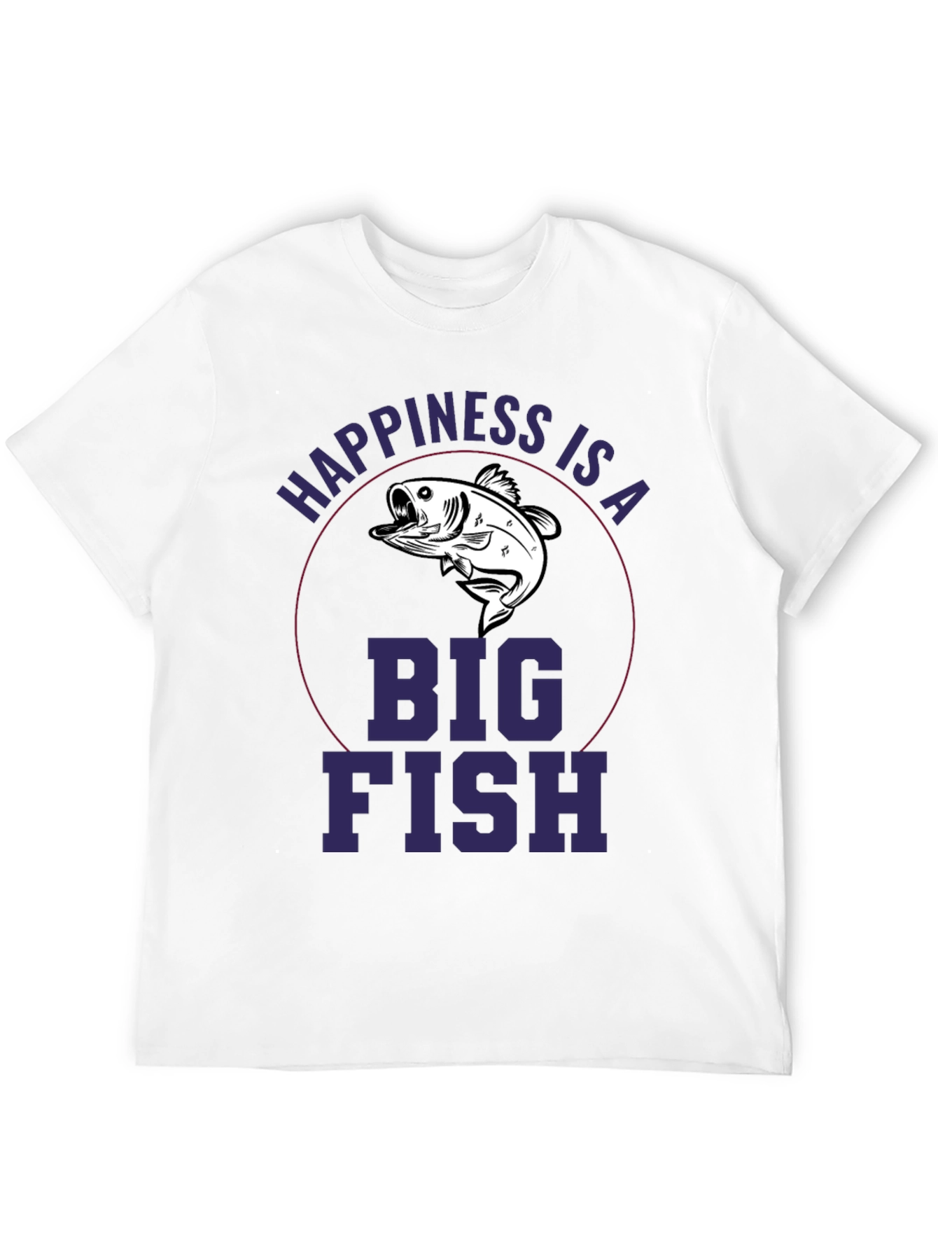 Happiness is a Big Fish Graphic Tee