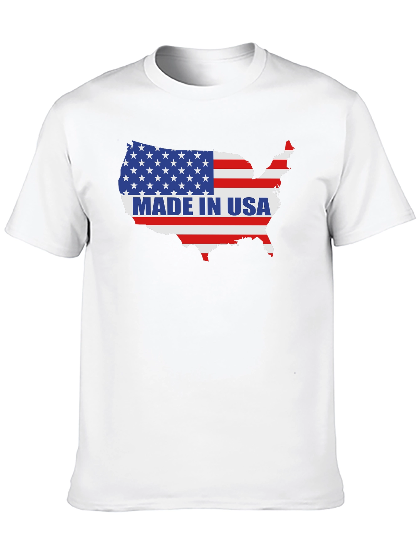Made in USA Flag T-Shirt Patriotic America
