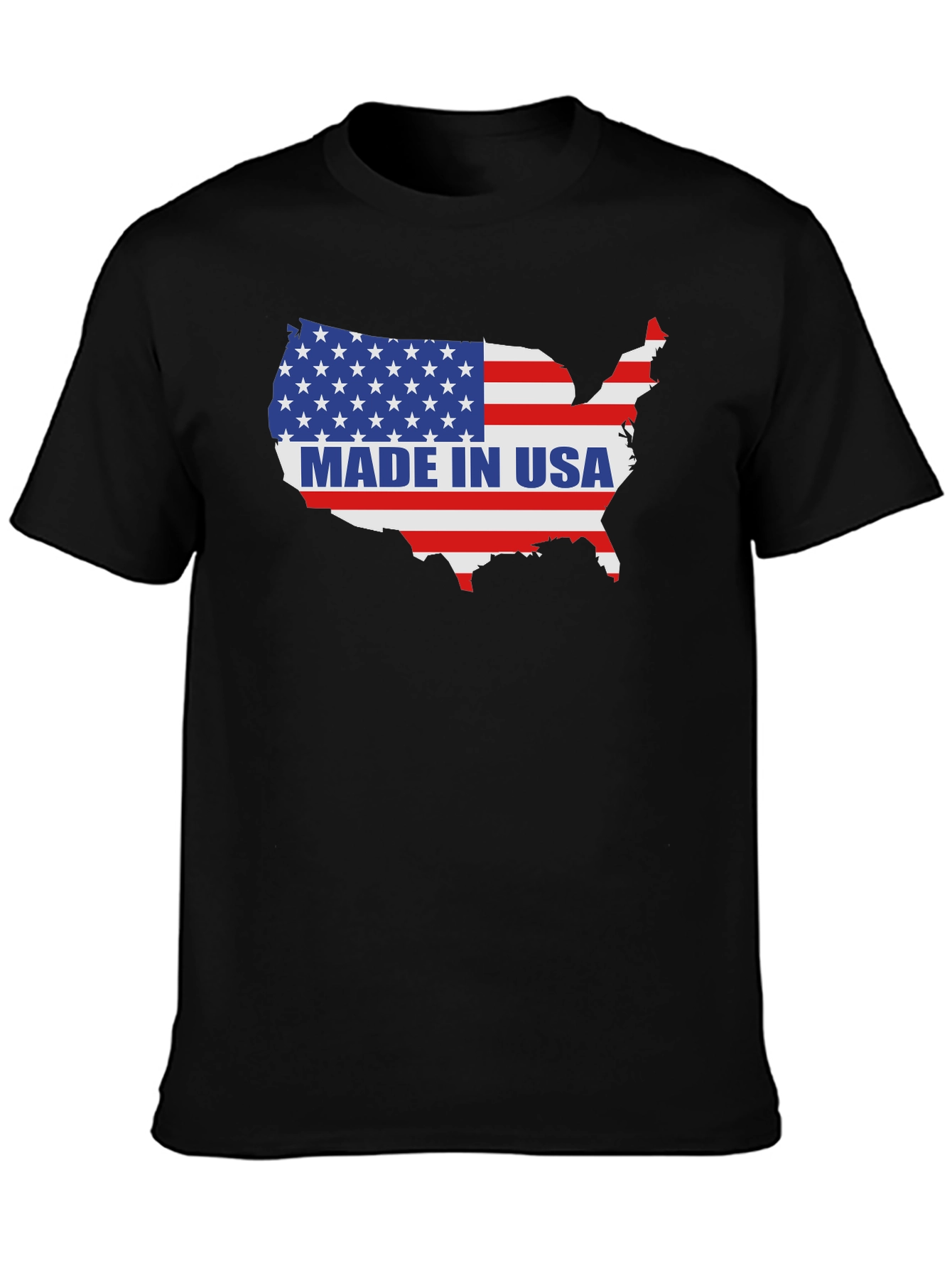 Made in USA Flag T-Shirt Patriotic America