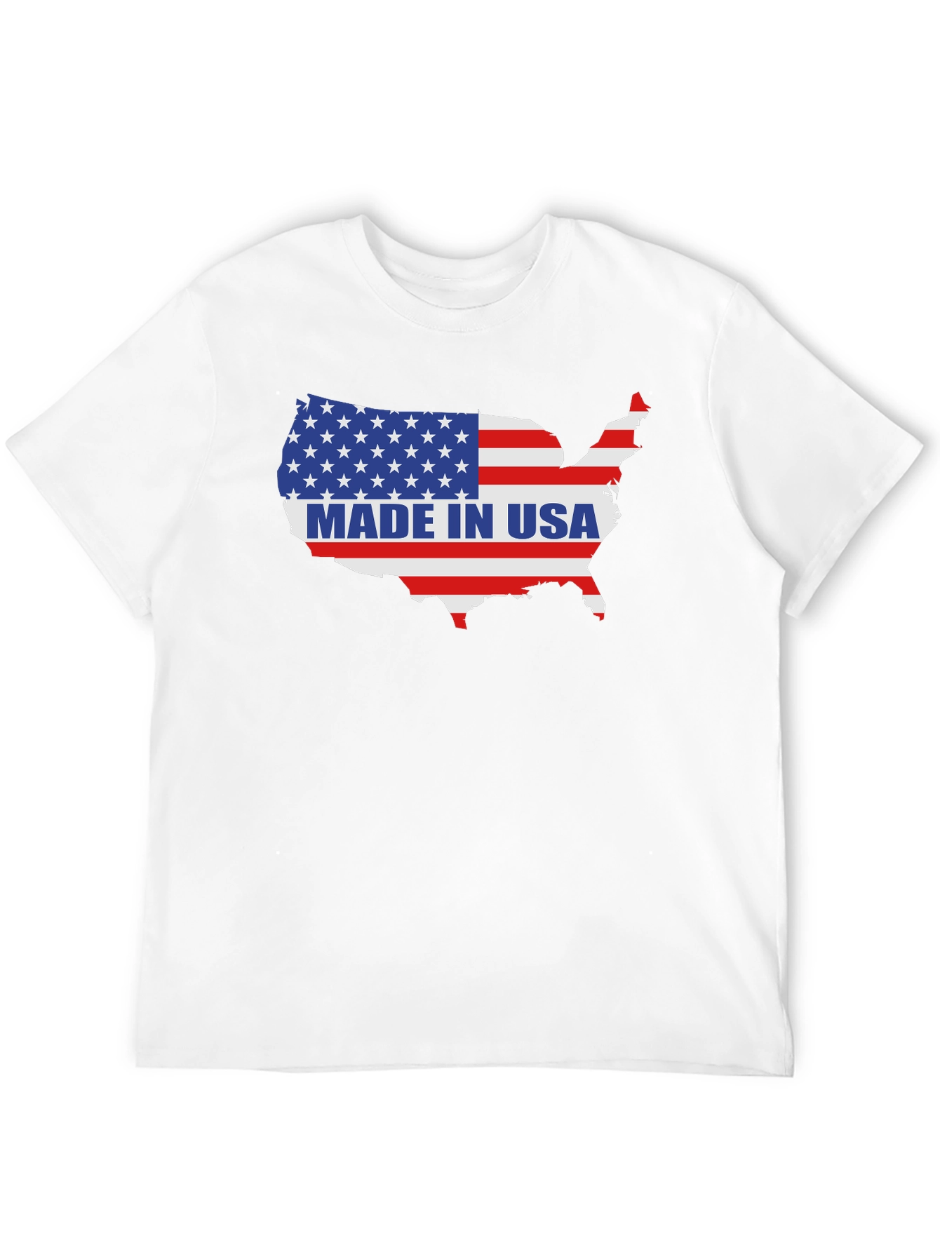 Made in USA Flag T-Shirt Patriotic America