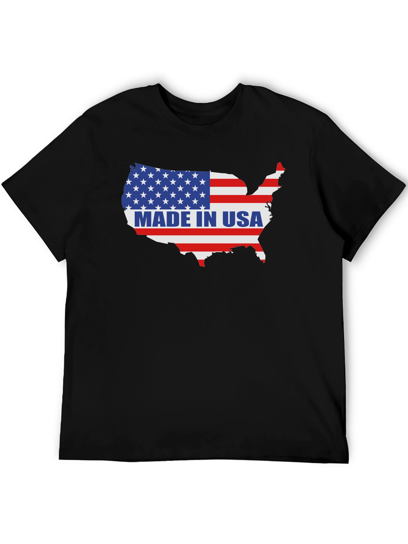 Made in USA Flag T-Shirt Patriotic America