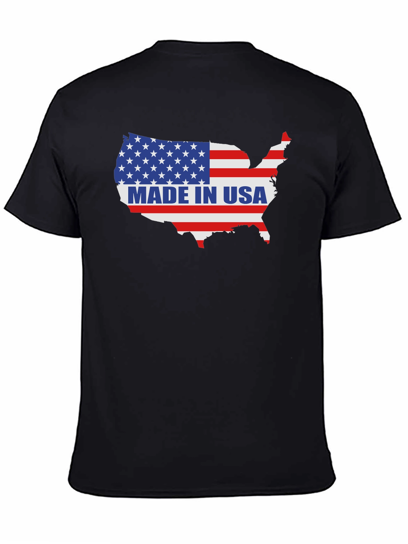 Made in USA Flag T-Shirt Patriotic America