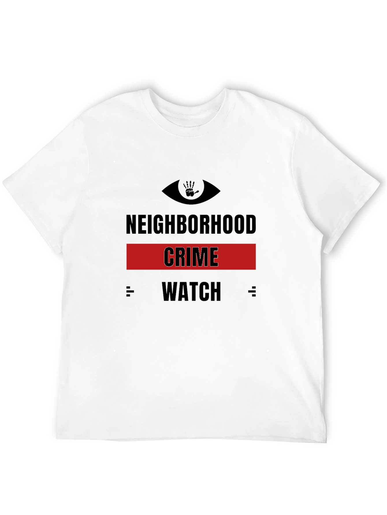 Neighborhood Crime Watch Graphic T-Shirt