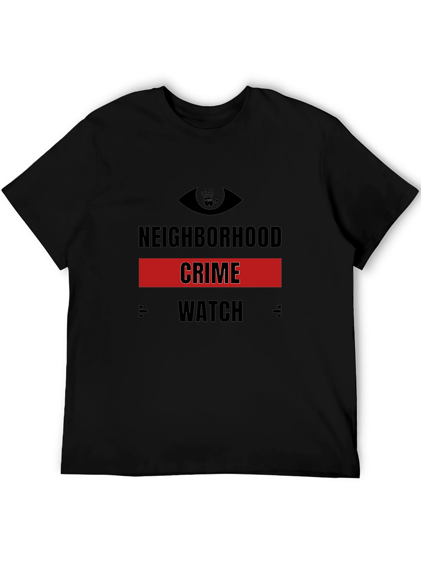 Neighborhood Crime Watch Graphic T-Shirt