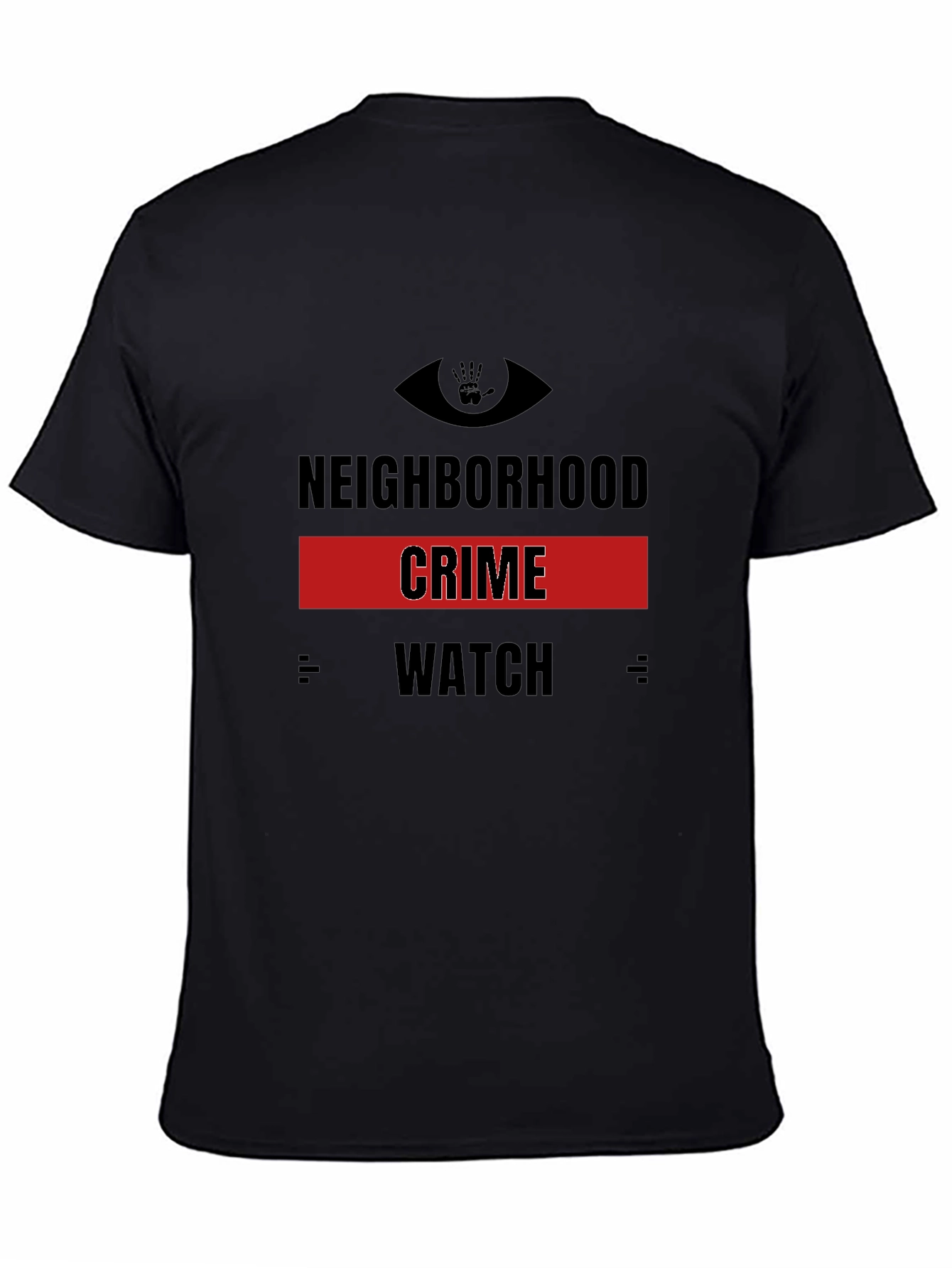Neighborhood Crime Watch Graphic T-Shirt