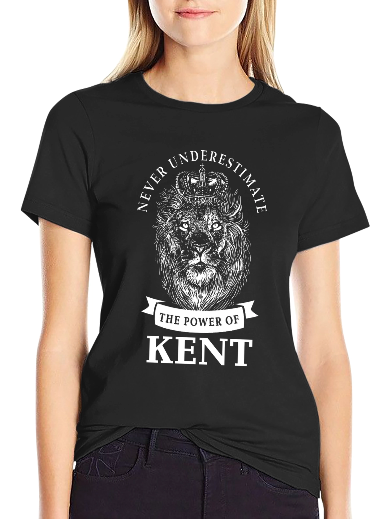 Never Underestimate Kent Lion Graphic Tee