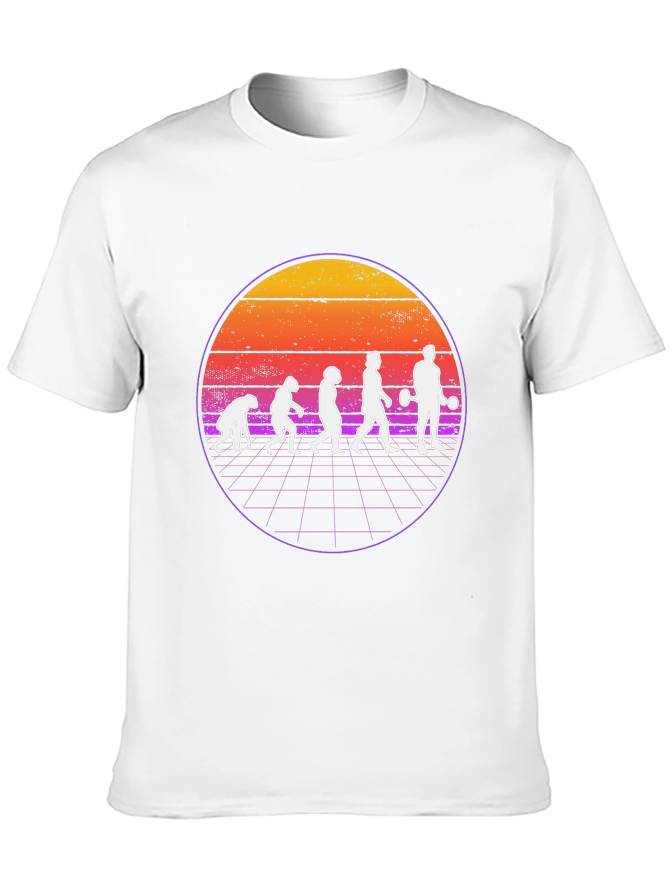 Evolution of Fitness Black Graphic T-Shirt