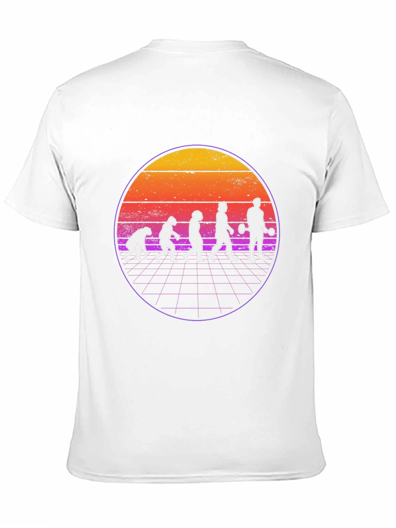 Evolution of Fitness Black Graphic T-Shirt
