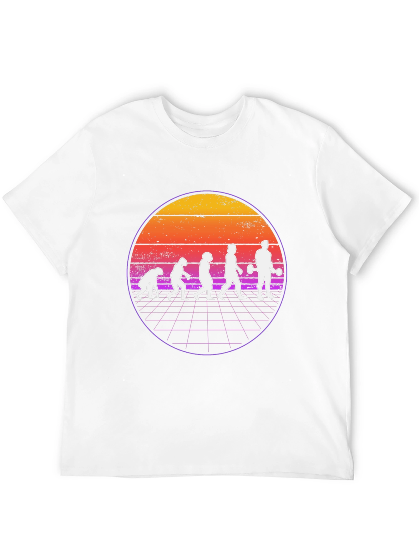 Evolution of Fitness Black Graphic T-Shirt