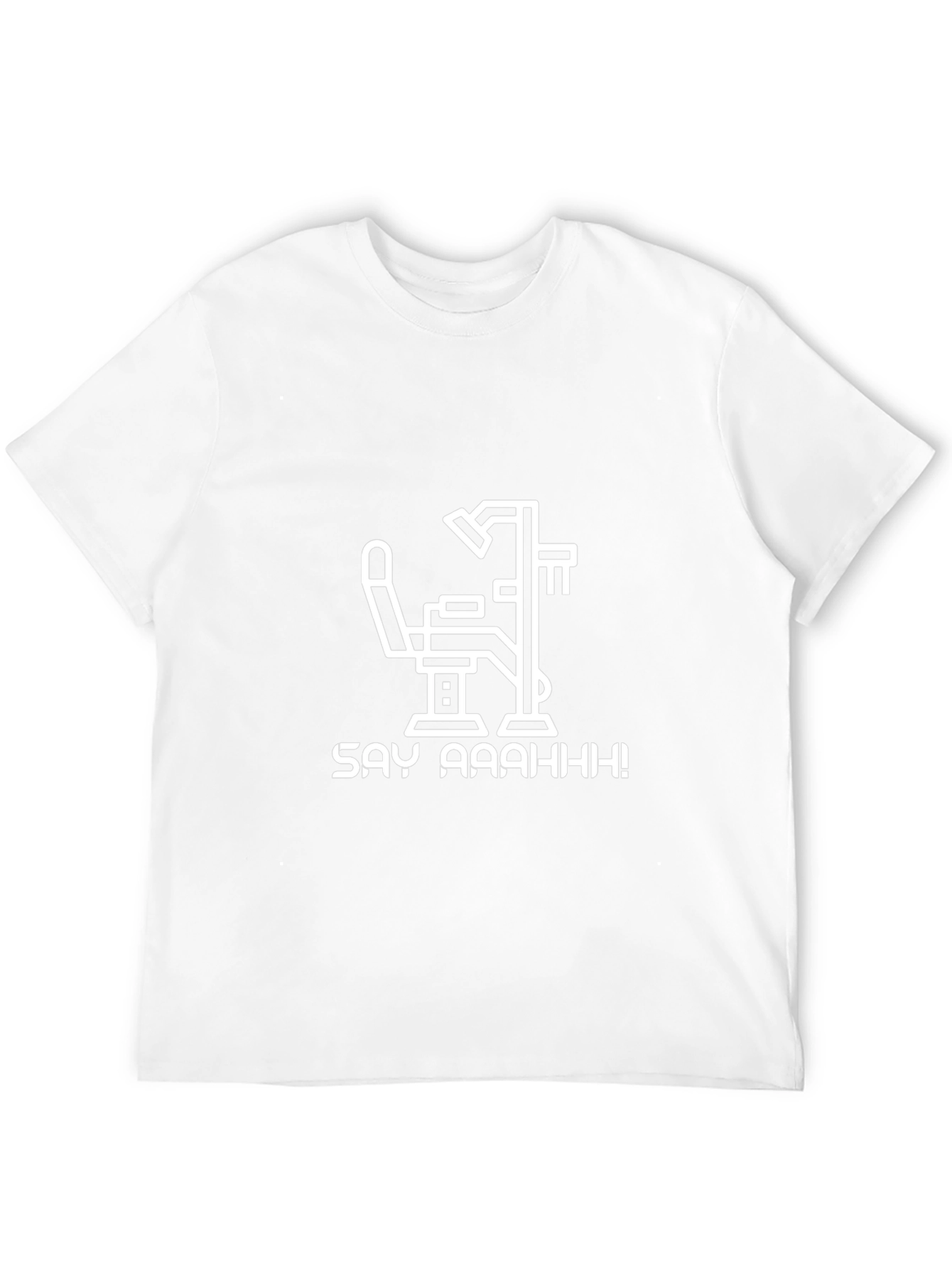 Say Aaaahh! Dentist Chair Graphic Tee - Black