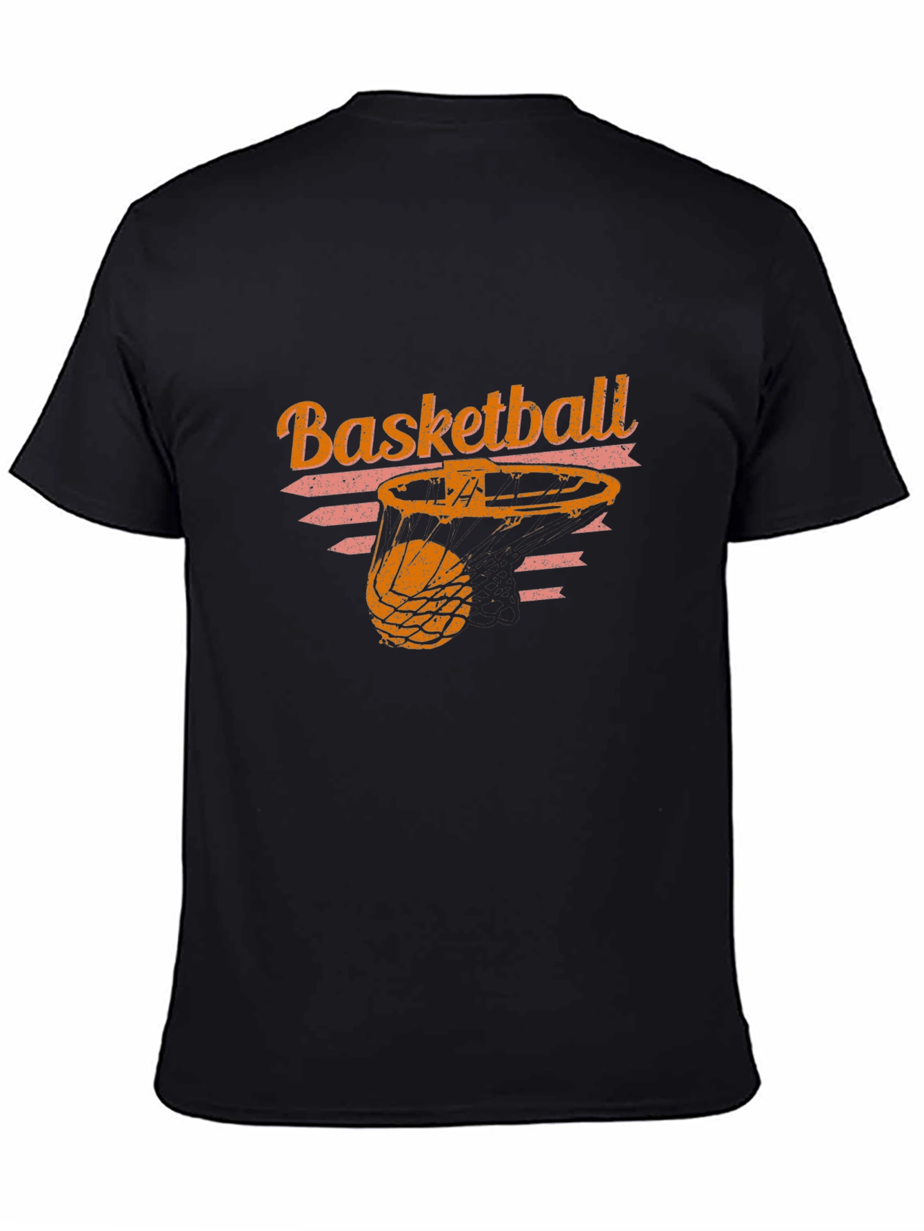Basketball Graphic T-Shirt - Retro Style