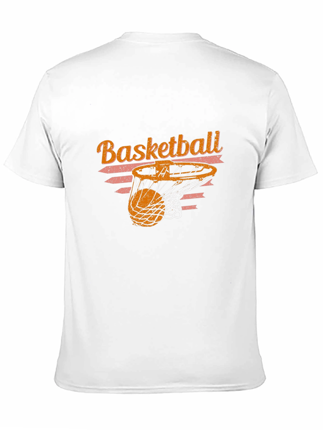 Basketball Graphic T-Shirt - Retro Style