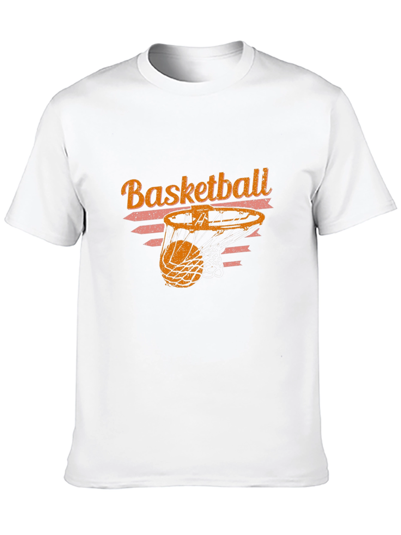 Basketball Graphic T-Shirt - Retro Style