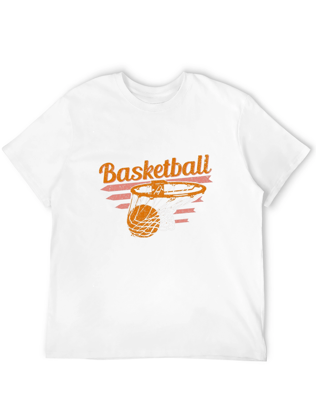 Basketball Graphic T-Shirt - Retro Style