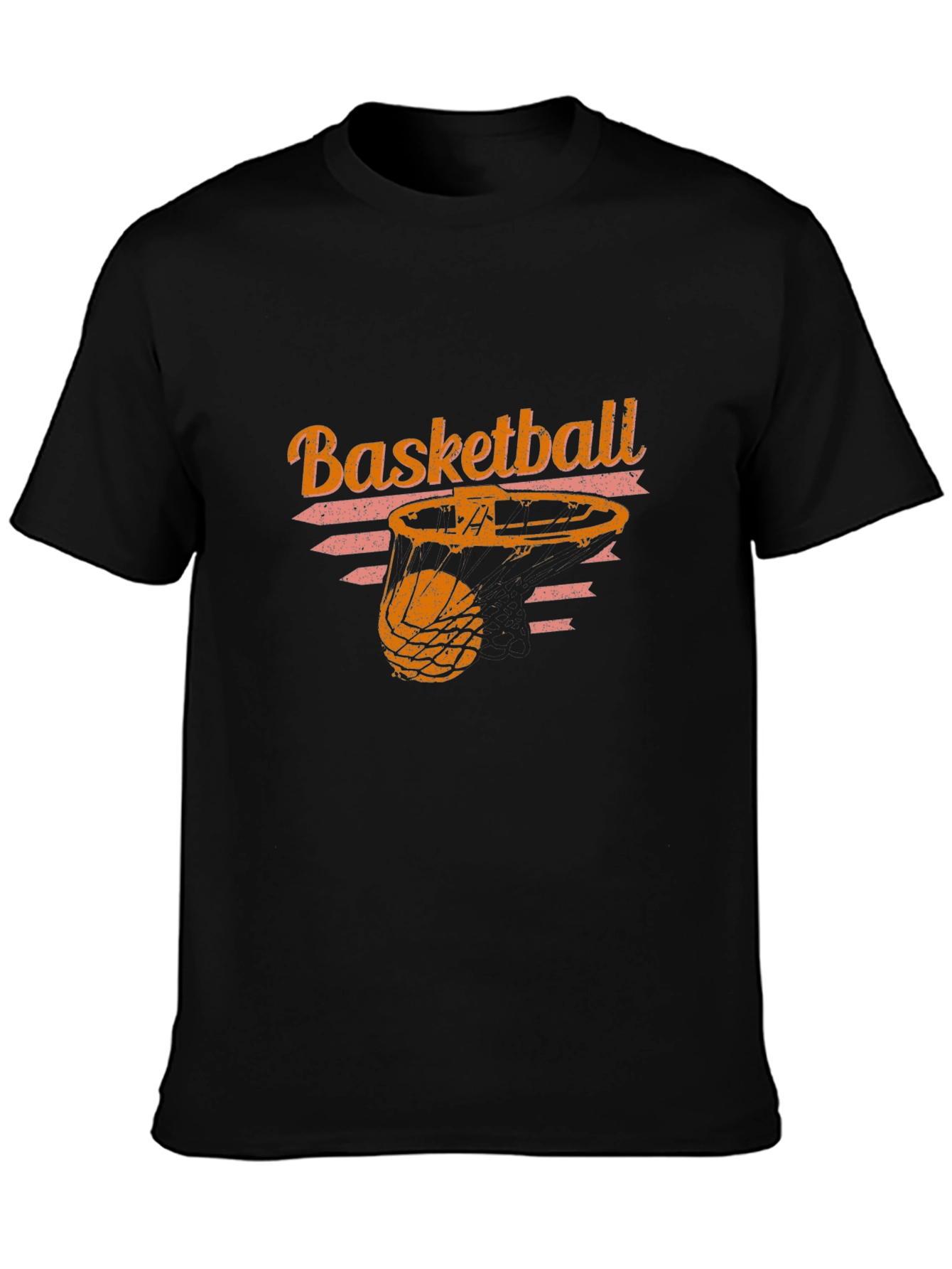 Basketball Graphic T-Shirt - Retro Style