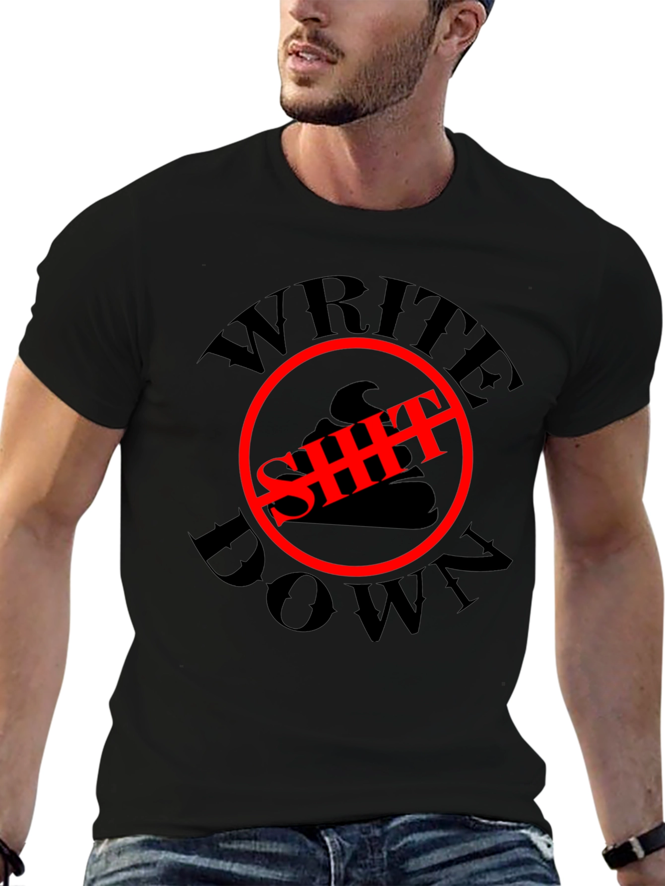 Write Down T-Shirt - Funny Graphic Tee