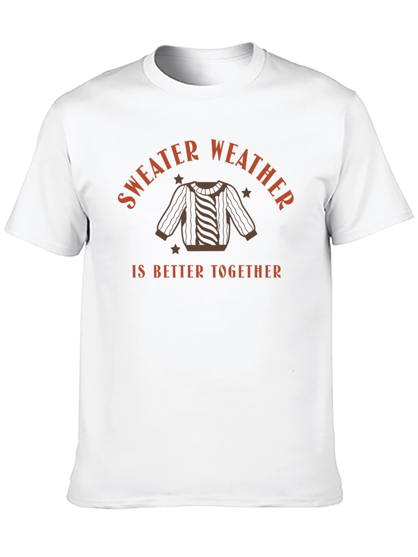 Sweater Weather Graphic Tee - Cozy Fall Fashion