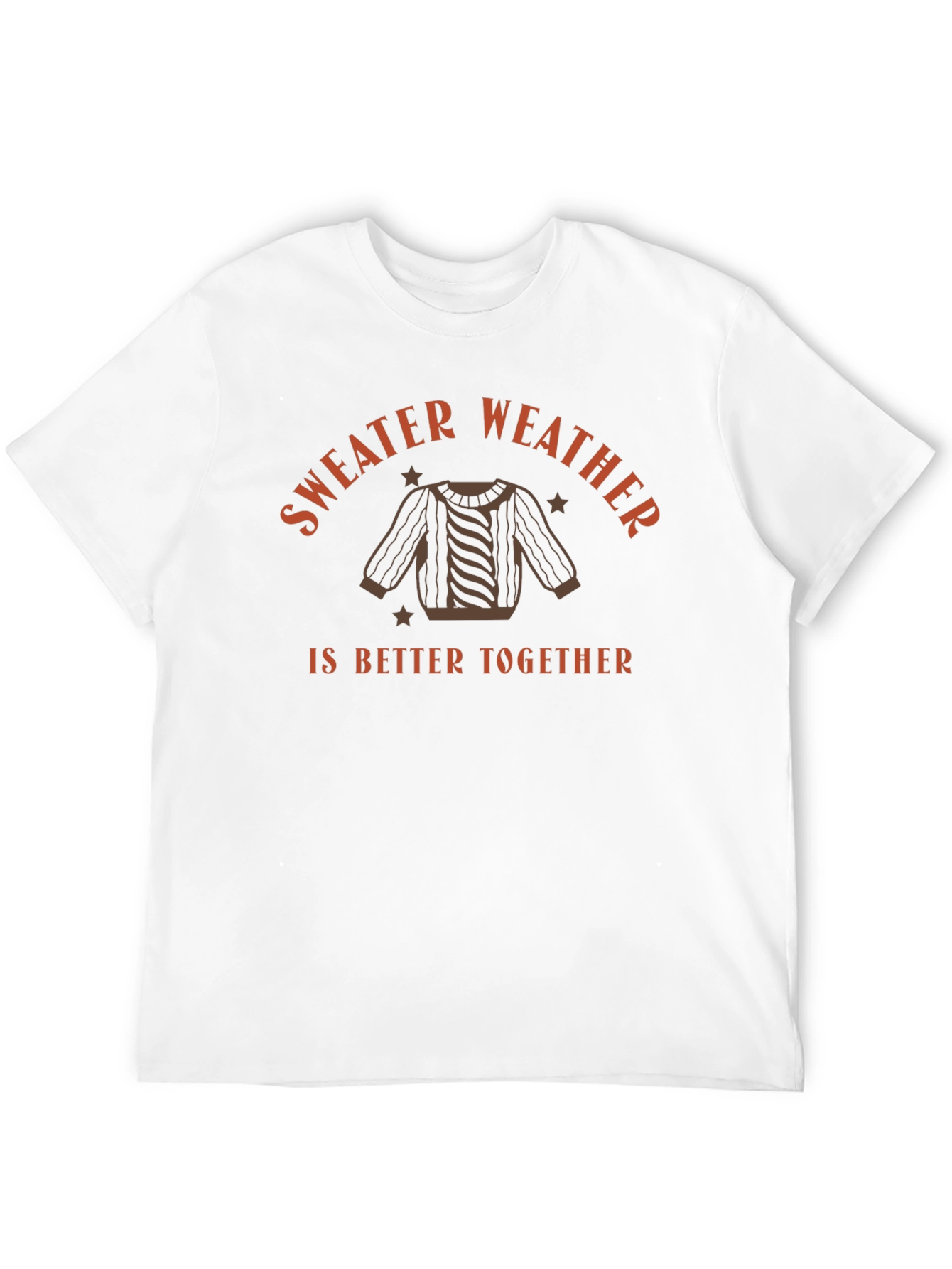 Sweater Weather Graphic Tee - Cozy Fall Fashion