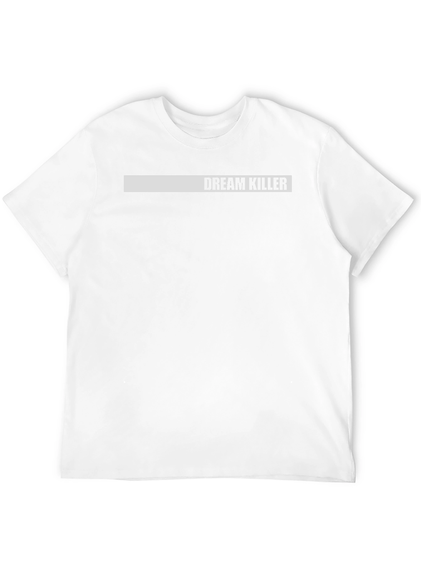 Dream Killer Graphic Tee - Black Crew Neck T-Shirt