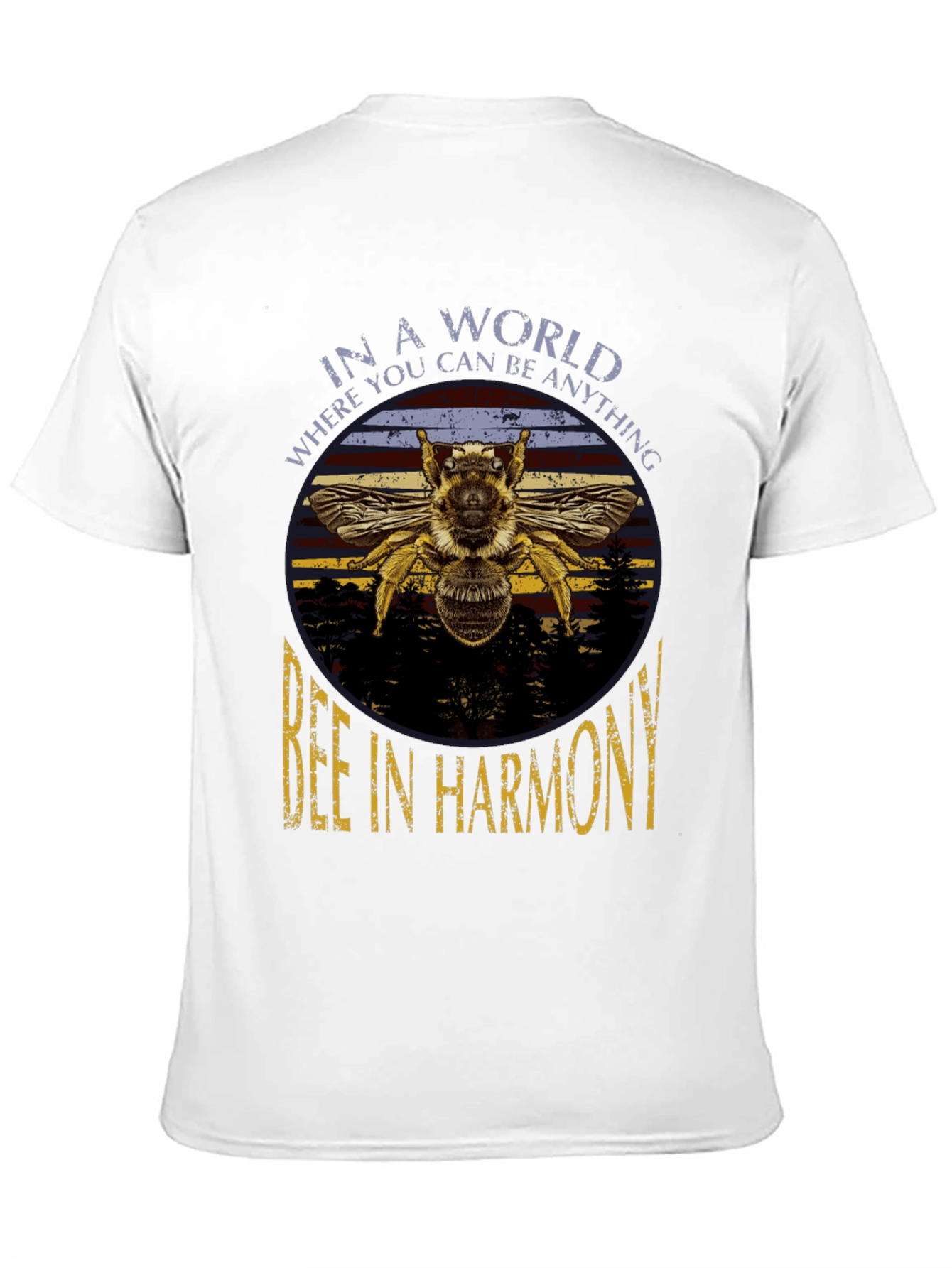 Bee in Harmony Graphic T-Shirt