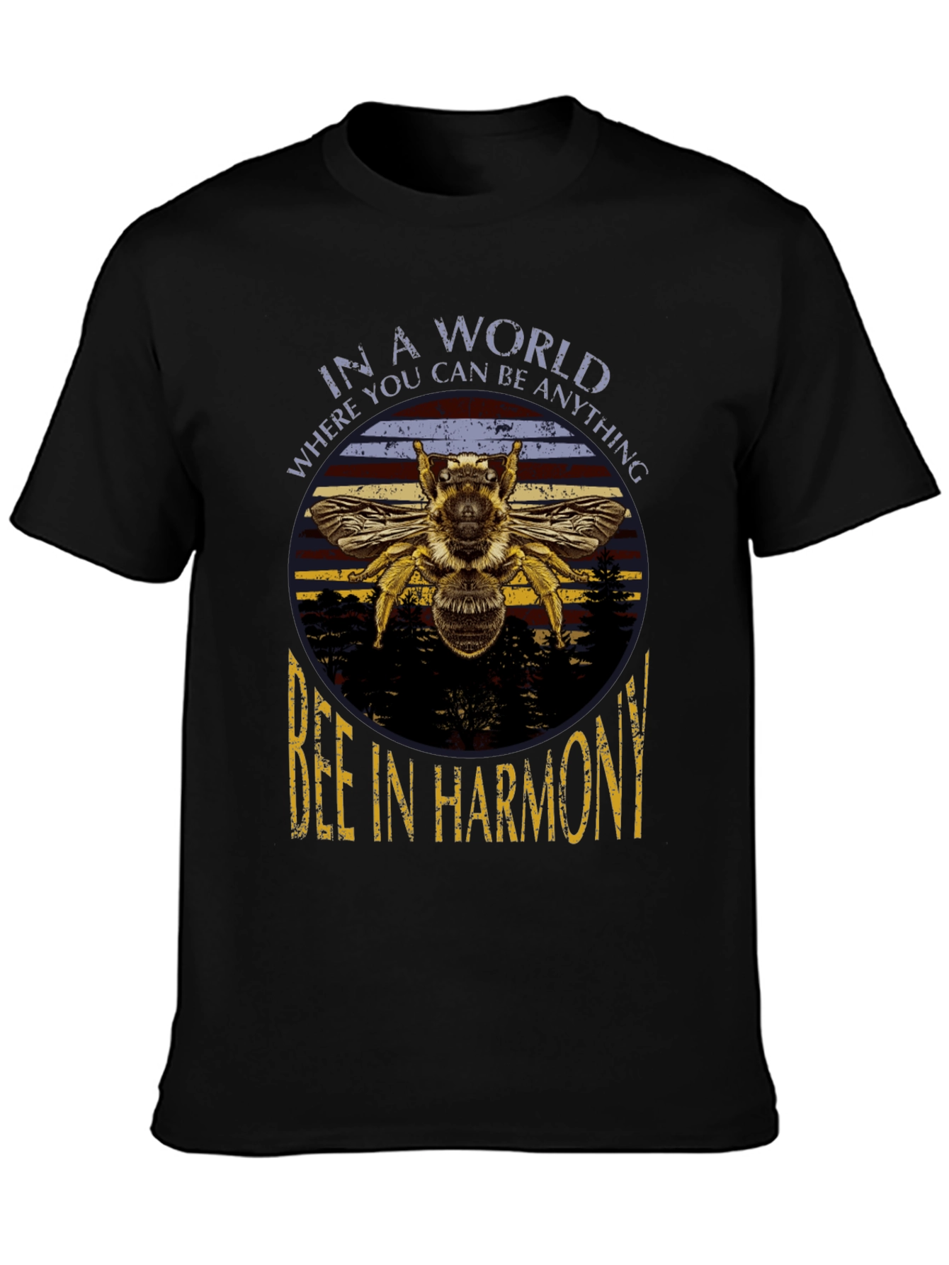 Bee in Harmony Graphic T-Shirt