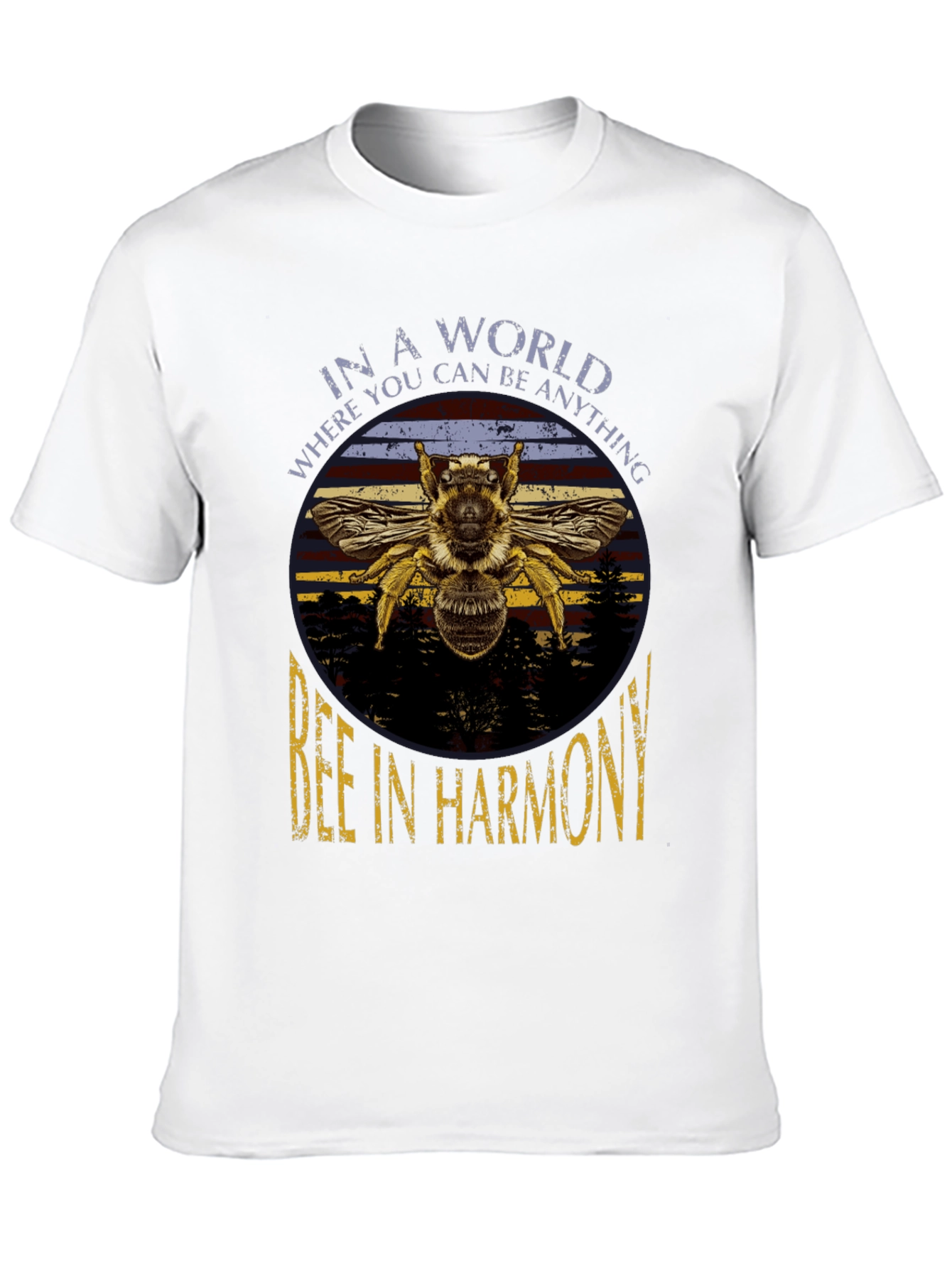 Bee in Harmony Graphic T-Shirt