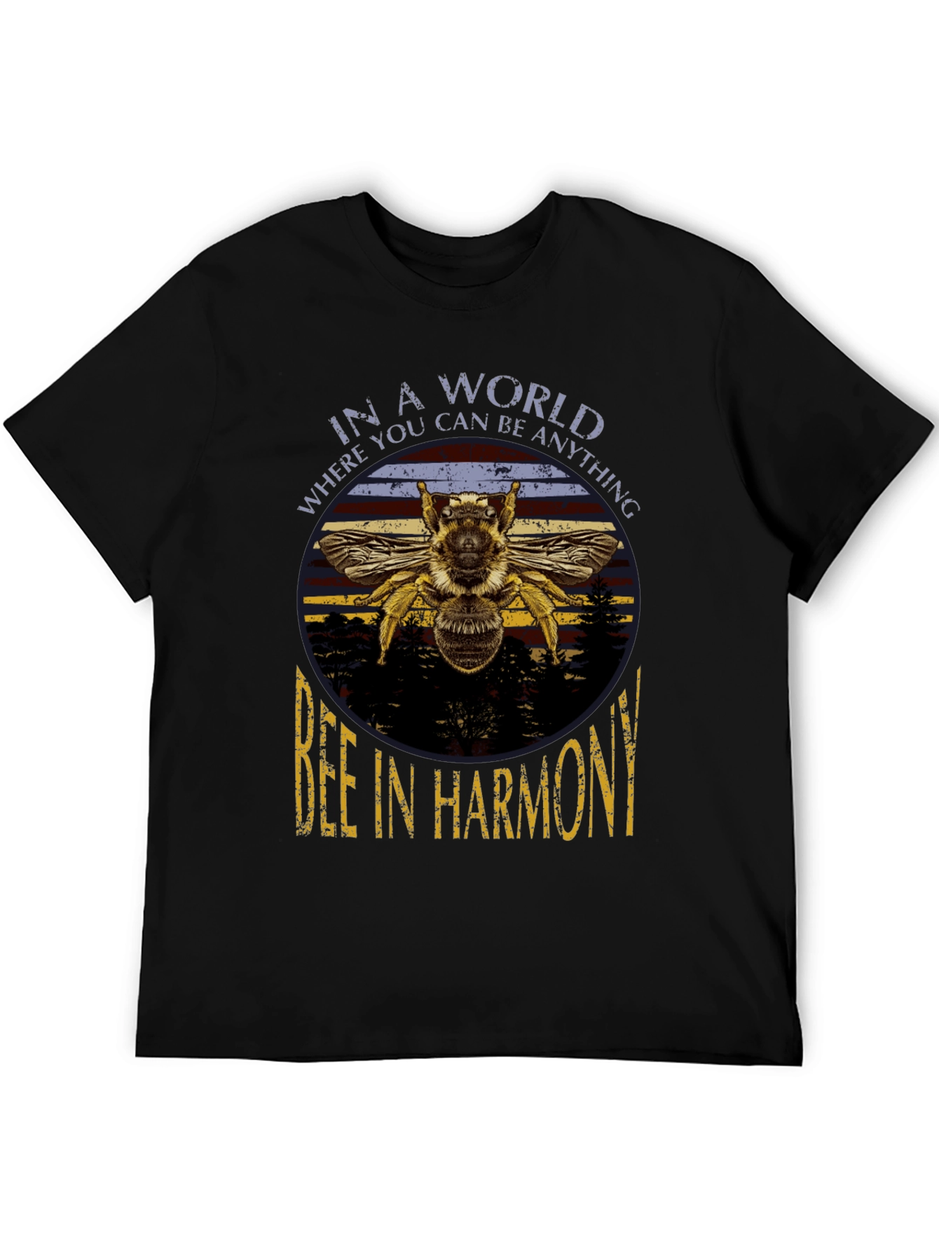 Bee in Harmony Graphic T-Shirt