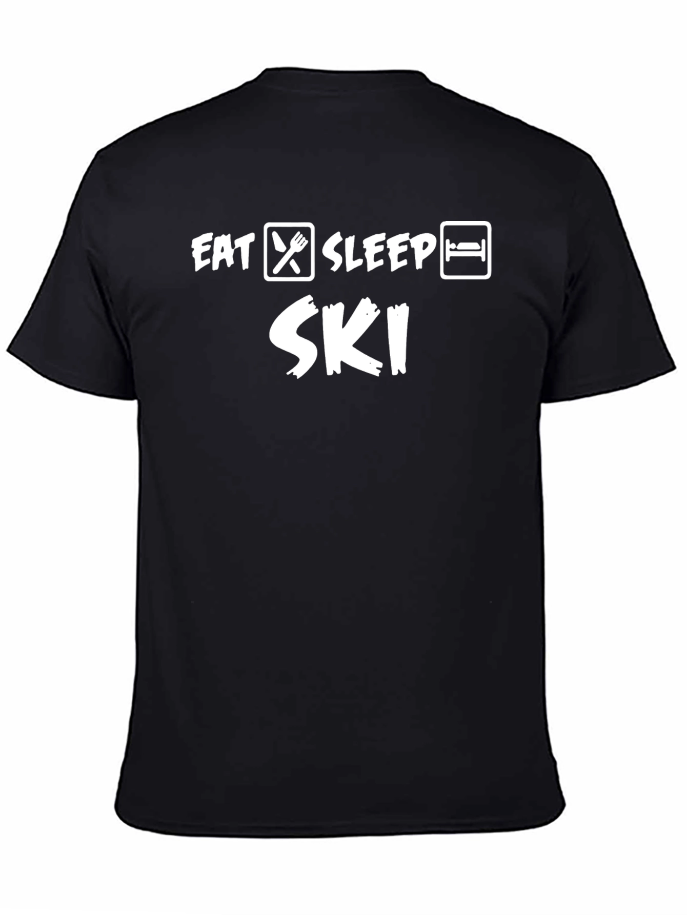 Eat Sleep Ski T-Shirt - Winter Sport Apparel