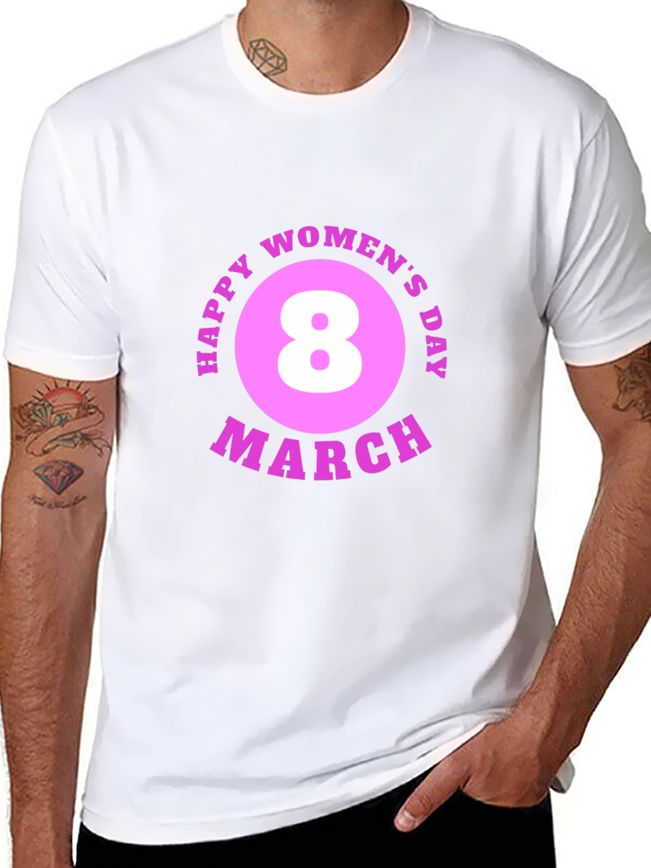 Happy Womens Day T-Shirt - March 8th Design