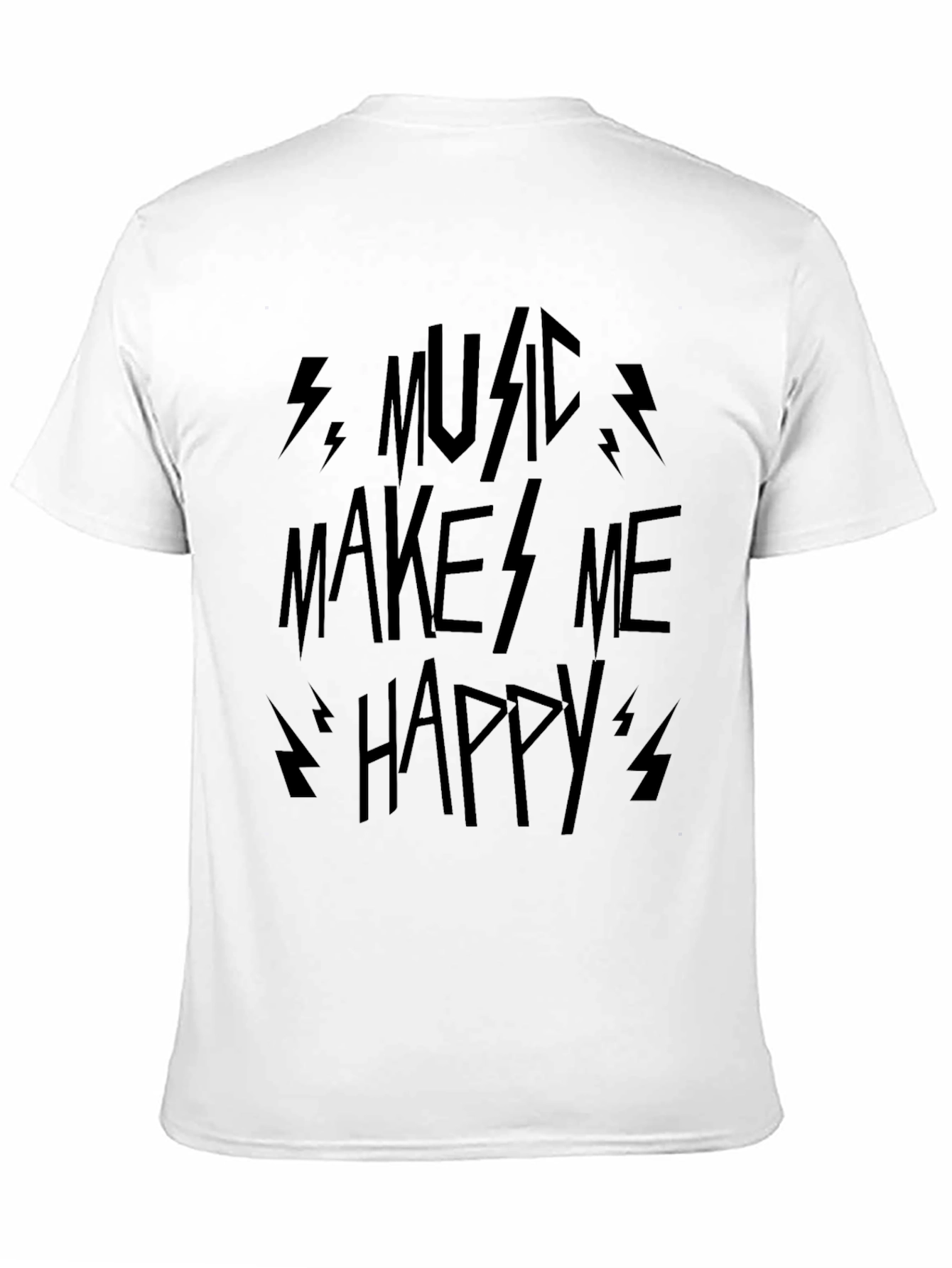 Music Makes Me Happy Graphic Tee
