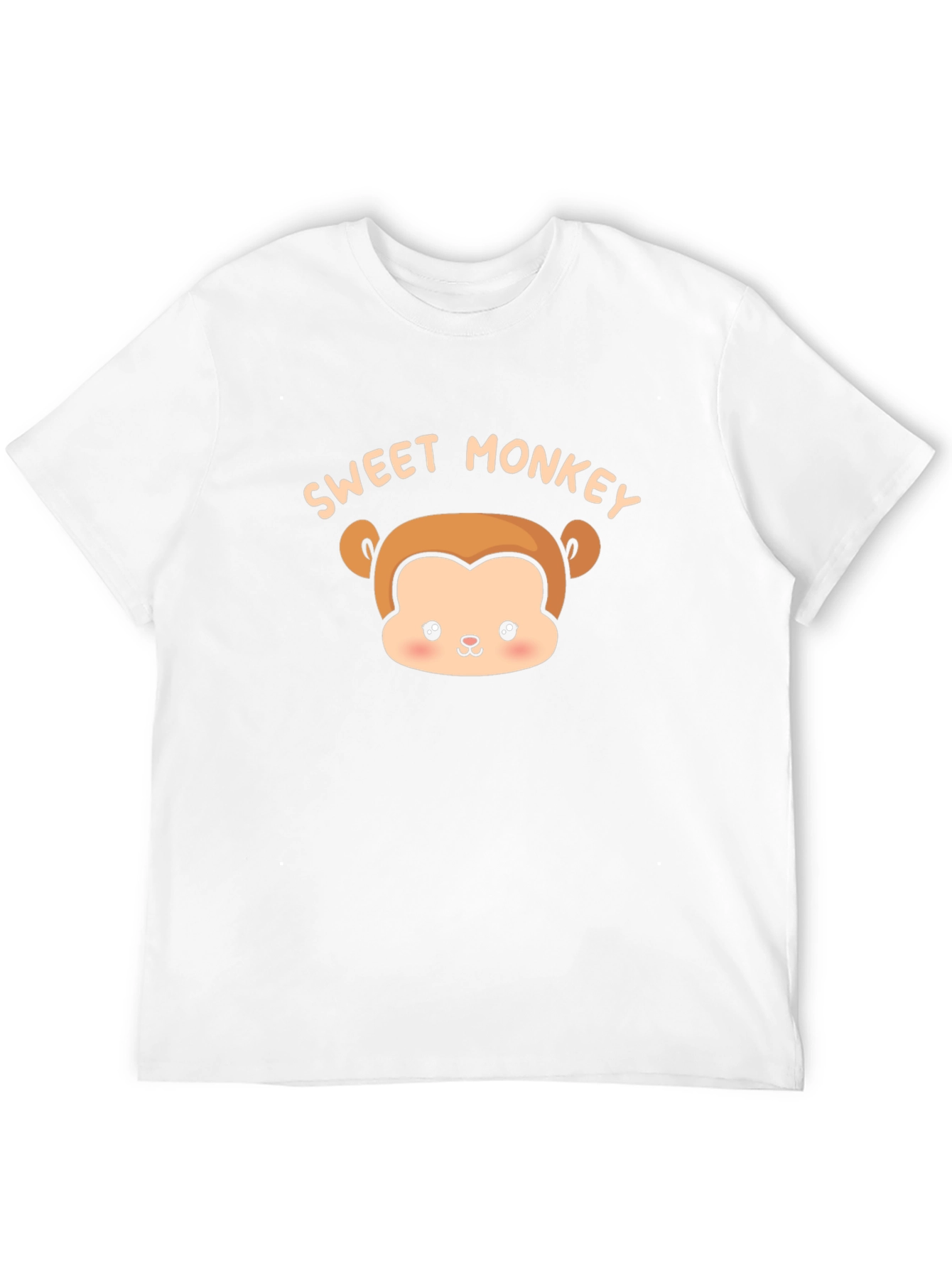 Sweet Monkey Graphic Tee - Unisex Black T-Shirt