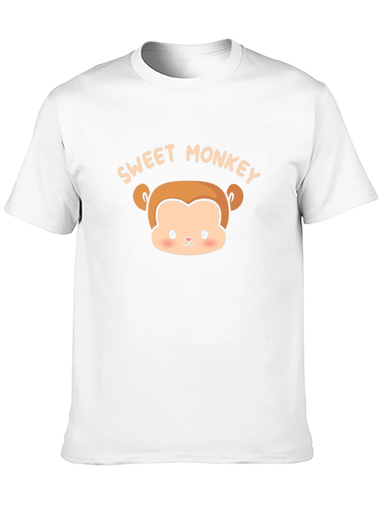 Sweet Monkey Graphic Tee - Unisex Black T-Shirt