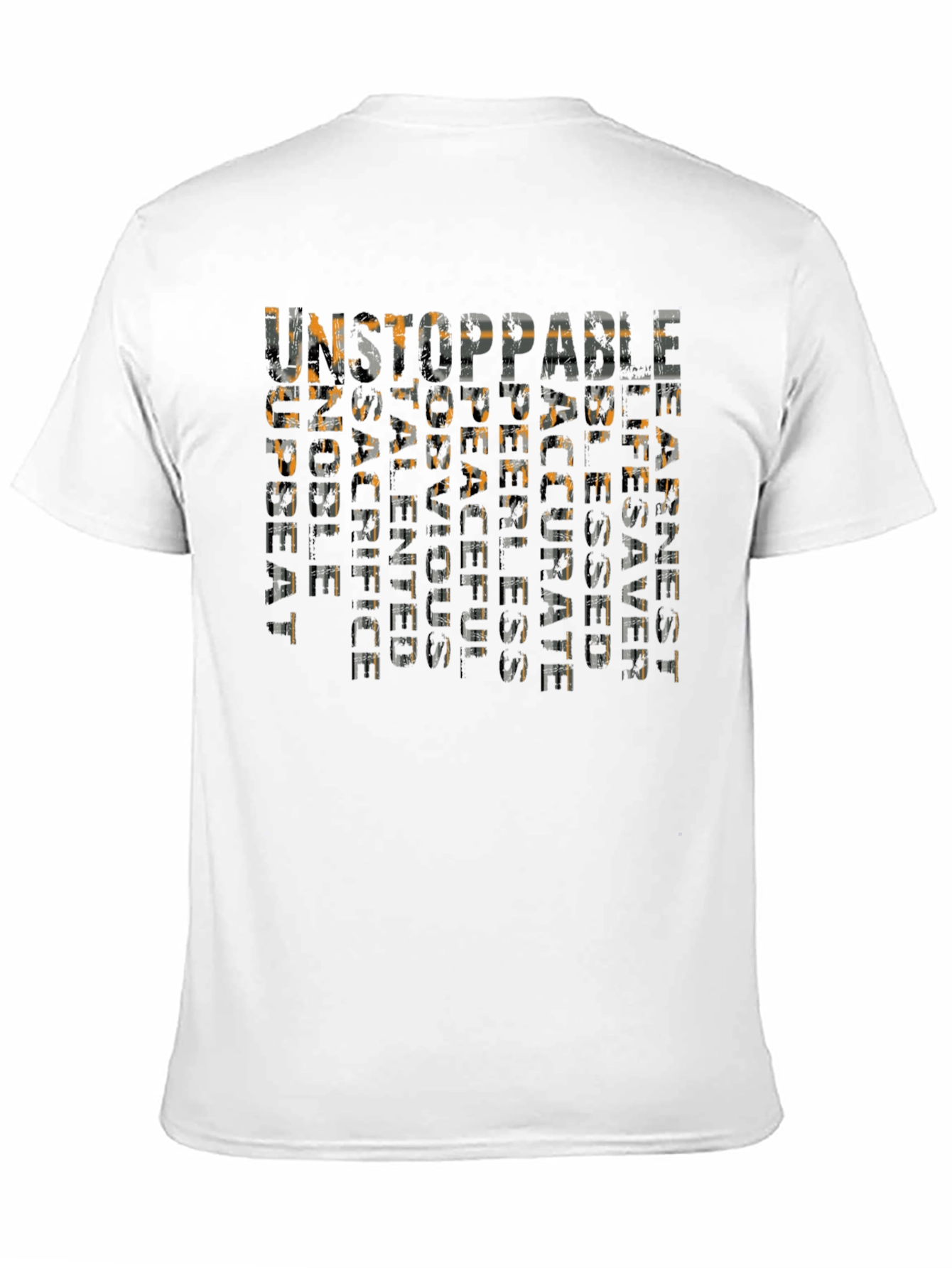 Unstoppable Graphic Print Black T-Shirt
