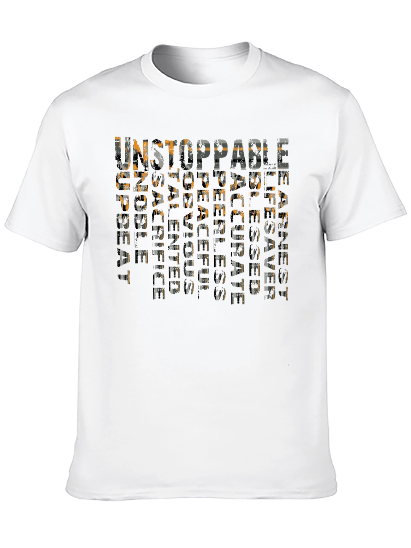 Unstoppable Graphic Print Black T-Shirt
