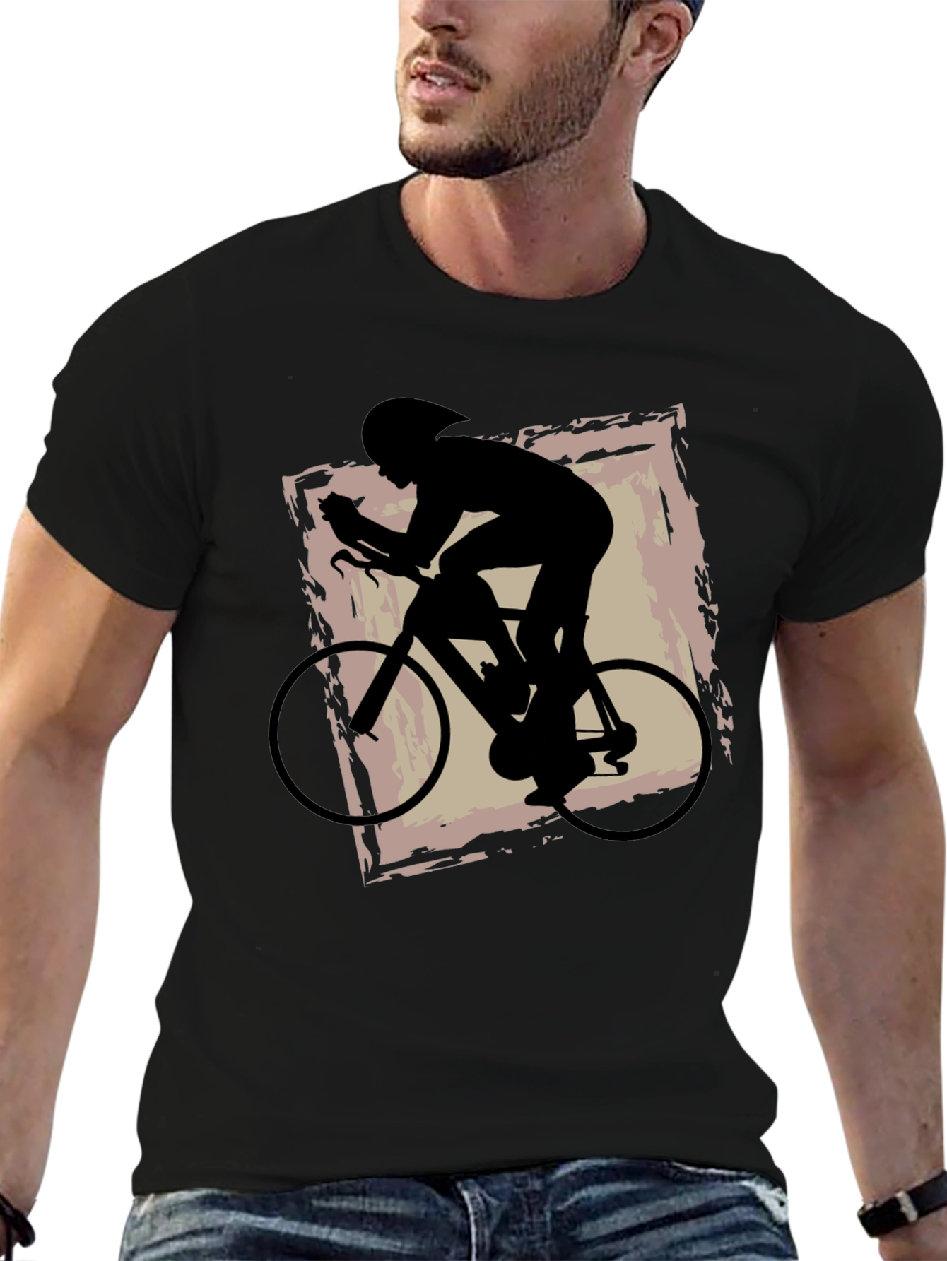 Cycling Silhouette Graphic Tee
