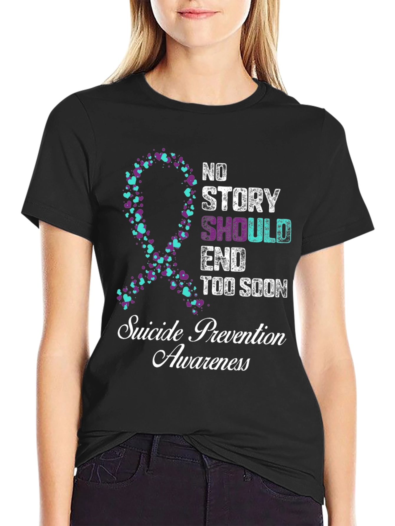 Suicide Prevention Awareness Graphic Tee