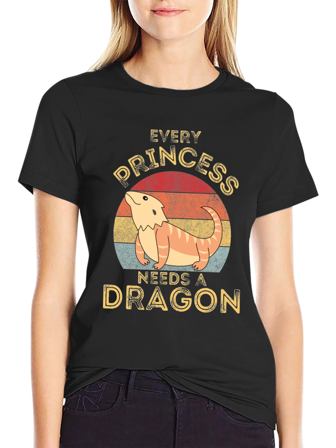 Every Princess Needs a Dragon Bearded Dragon Lover T-Shirt