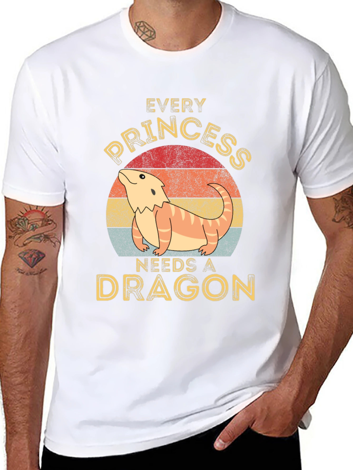 Every Princess Needs a Dragon Bearded Dragon Lover T-Shirt
