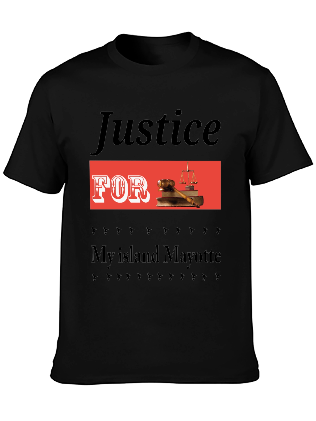 Justice For Mayotte T-Shirt