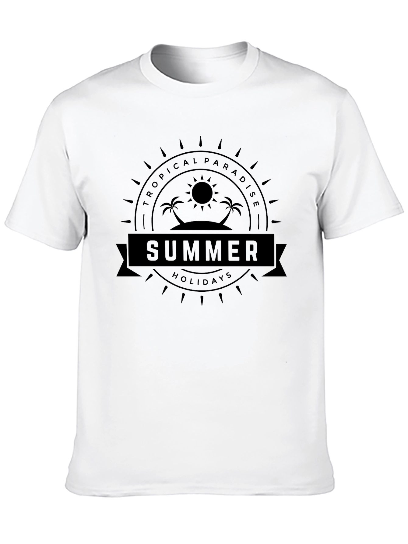 Summer Holiday Tropical Paradise T-Shirt