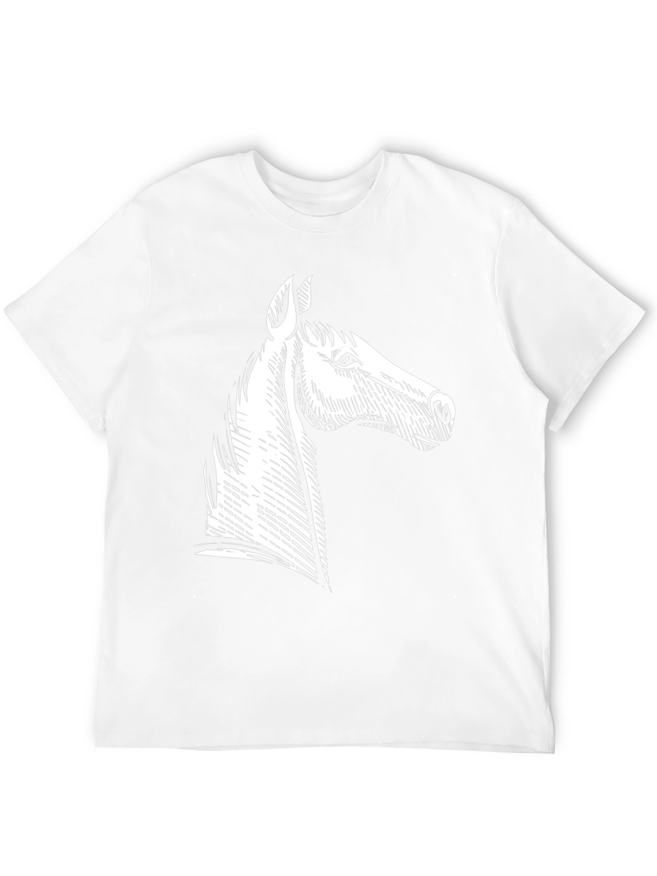 Horse Graphic T-Shirt - Stylish Black Tee