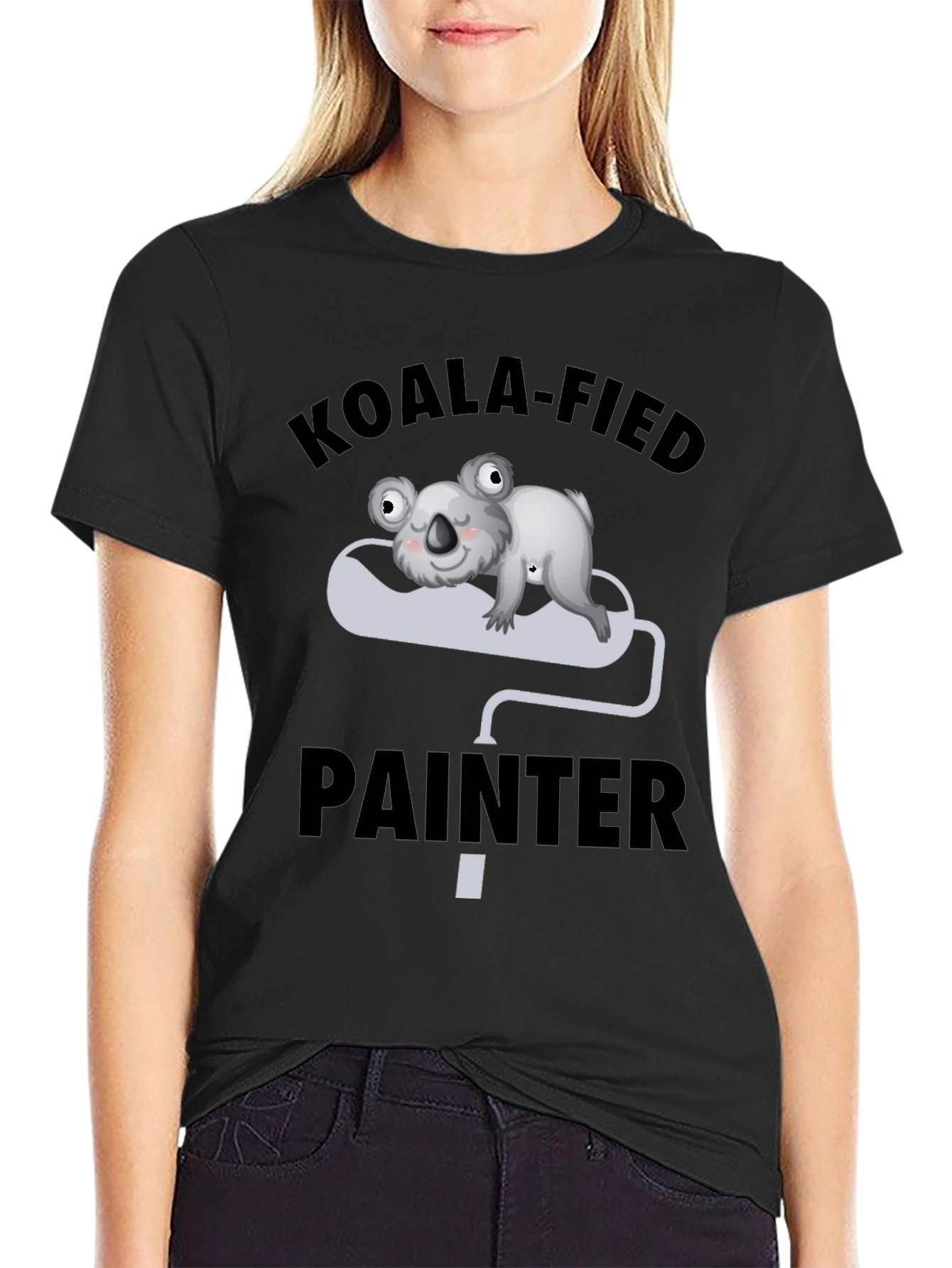 Koala-fied Painter Graphic Tee
