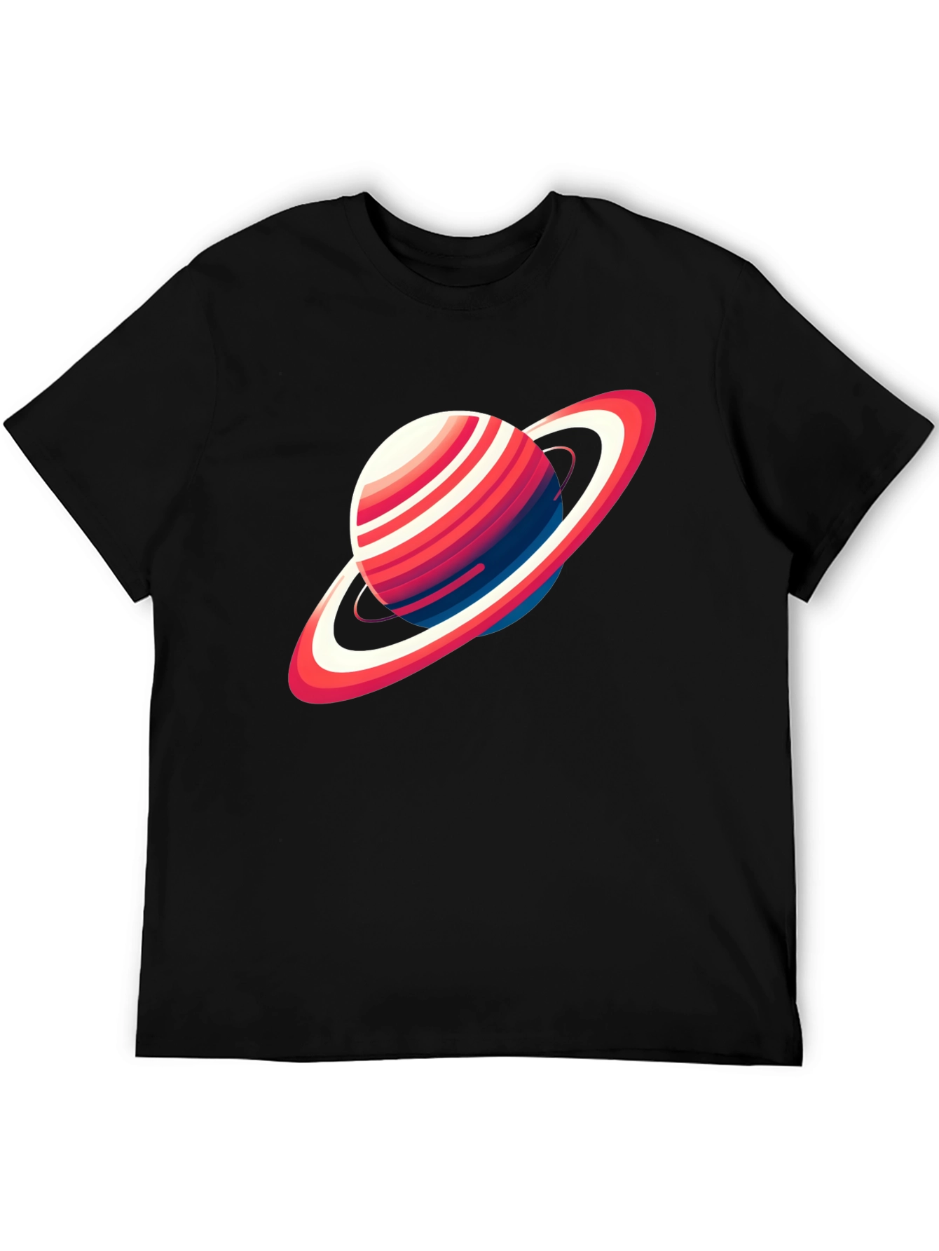Saturn Graphic T-Shirt - Space Style Tee