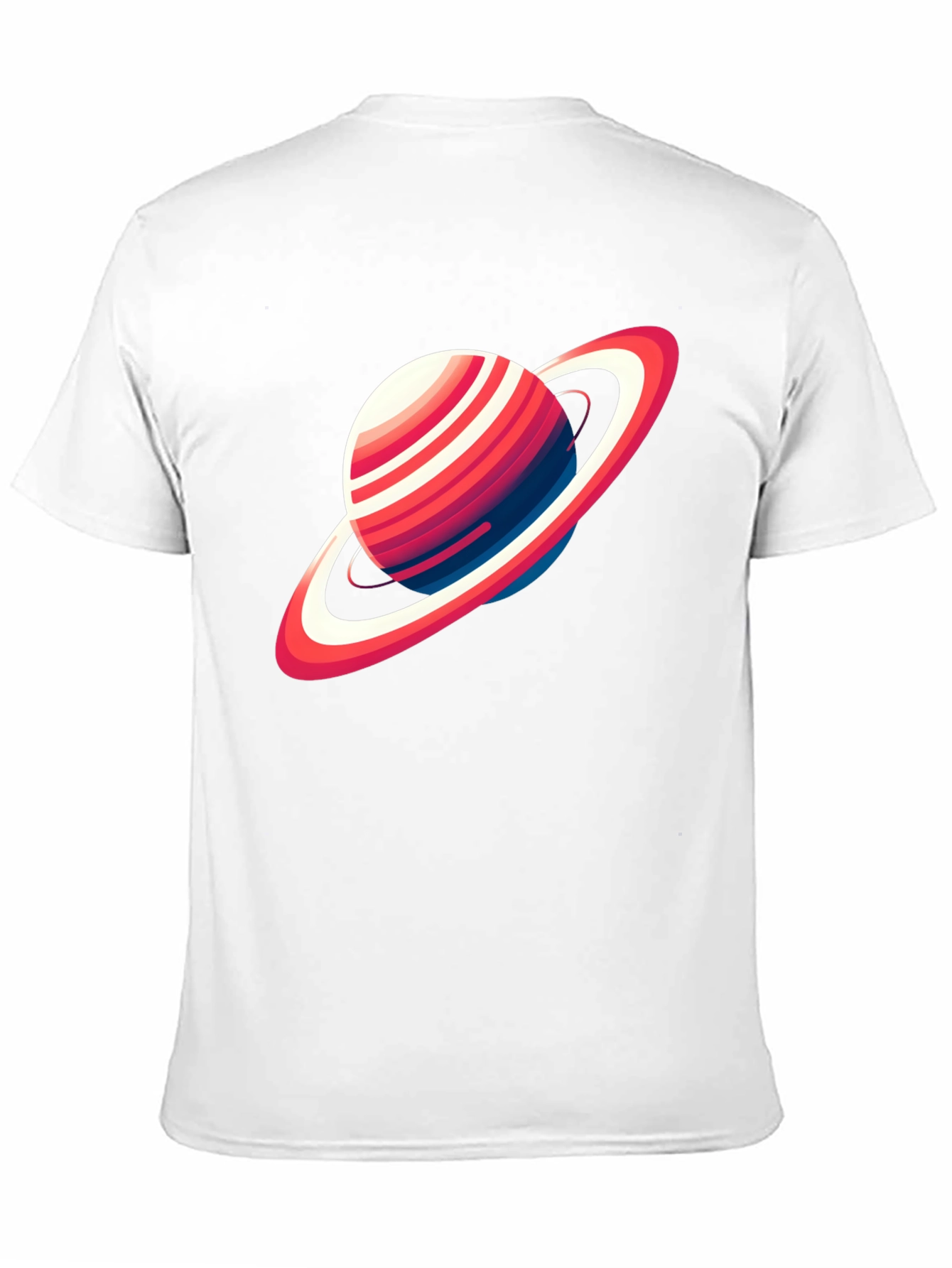 Saturn Graphic T-Shirt - Space Style Tee
